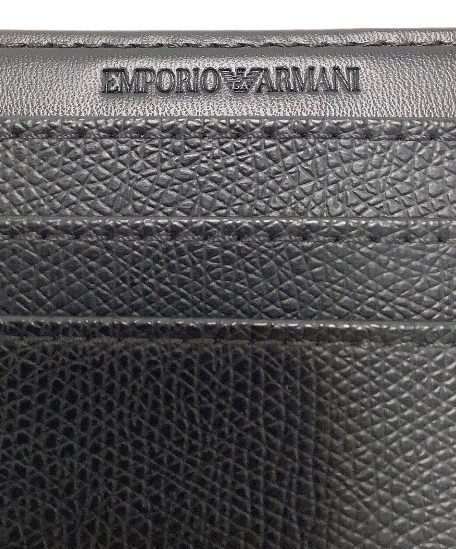 EMPORIO ARMANI (エンポリオアルマーニ) カードケース ブラック
