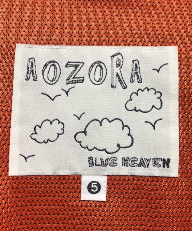 AOZORA BLUE HEAVEN (アオゾラブルーヘブン) フリースジャケット ブラック サイズ:5