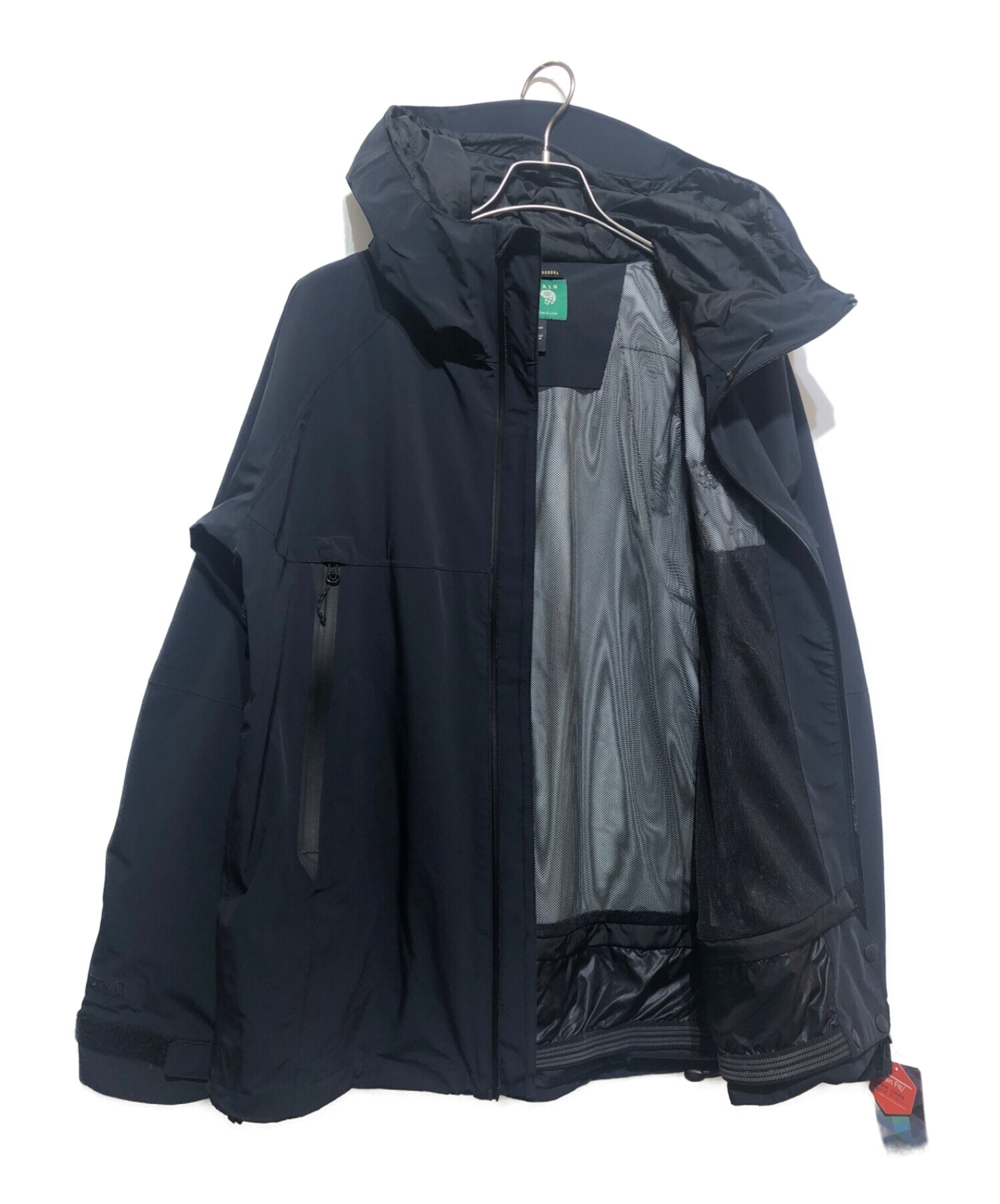 MOUNTAIN HARD WEAR (マウンテンハードウェア) マウンテンパーカー ブラック サイズ:L/G