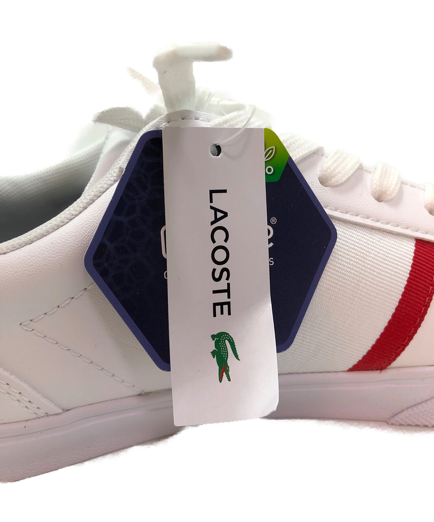 中古・古着通販】LACOSTE (ラコステ) ローカットスニーカー ホワイト サイズ:26.5 未使用品｜ブランド・古着通販  トレファク公式【TREFAC FASHION】スマホサイト