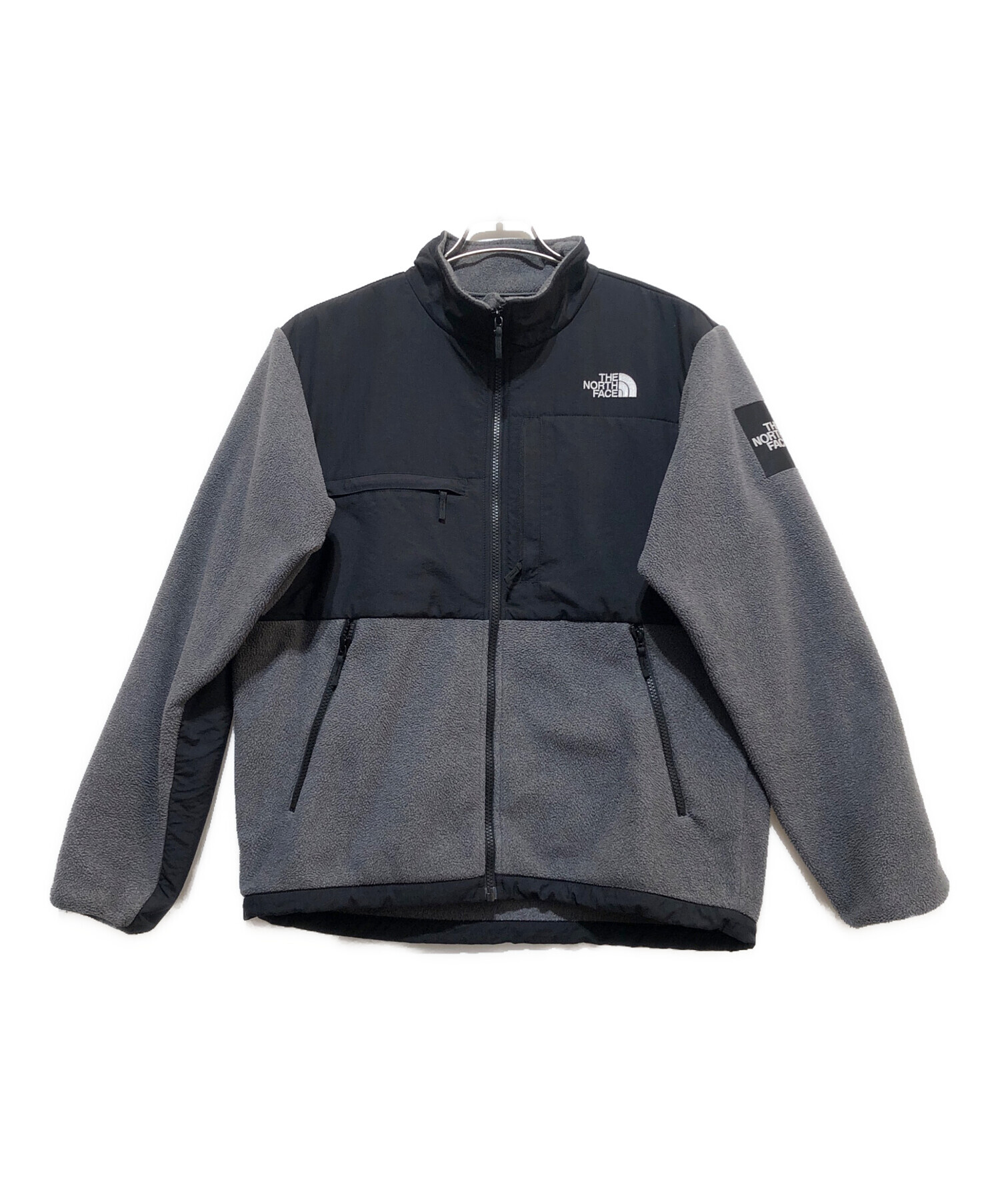 中古・古着通販】THE NORTH FACE (ザ ノース フェイス) フリースジャケット グレー×ブラック サイズ:M｜ブランド・古着通販  トレファク公式【TREFAC FASHION】スマホサイト