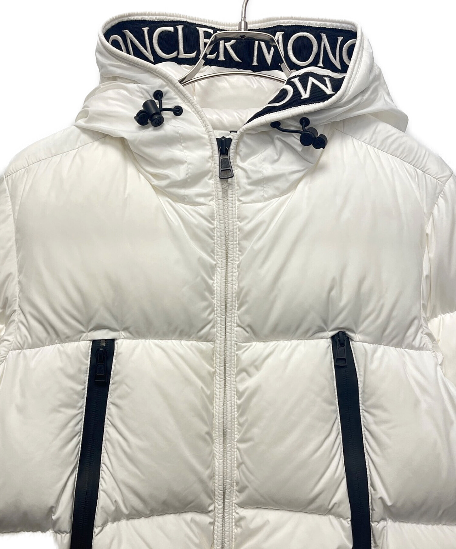 MONCLER (モンクレール) ダウンジャケット ホワイト サイズ:１