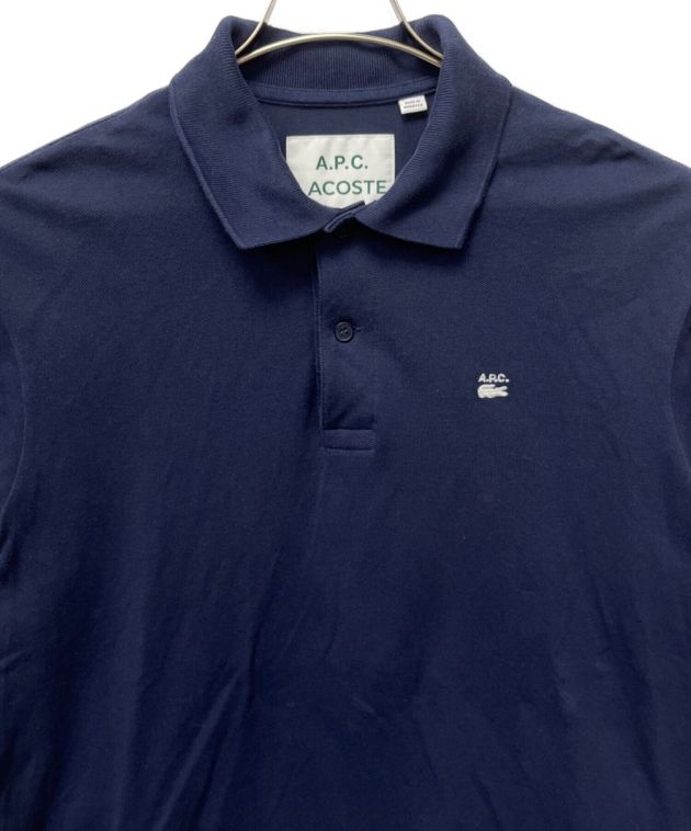 中古・古着通販】A.P.C×LACOSTE (アーペーセー × ラコステ) ポロシャツ ...