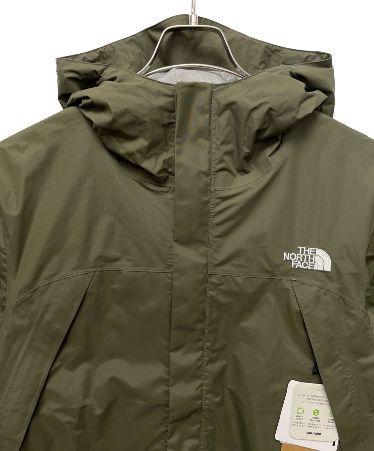 THE NORTH FACE (ザ ノース フェイス) ドットショットジャケット オリーブ サイズ:XL