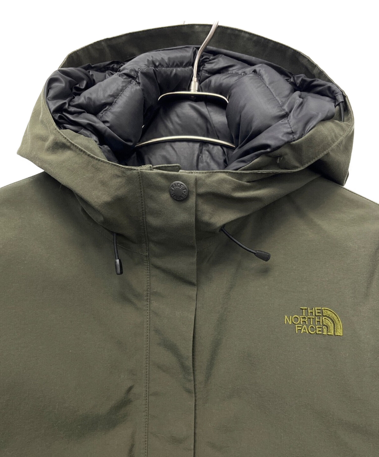 THE NORTH FACE (ザ ノース フェイス) マカルダウンコート カーキ サイズ:L