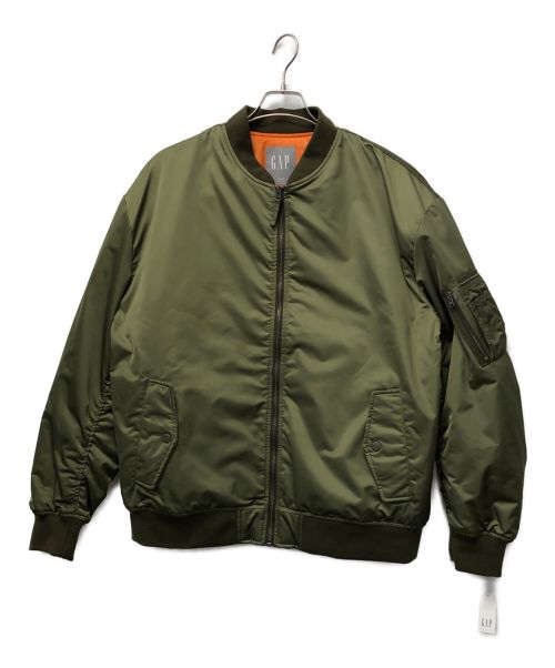 GAP】MA-1 ブルゾン ネイビー 定価12900円 - ブルゾン