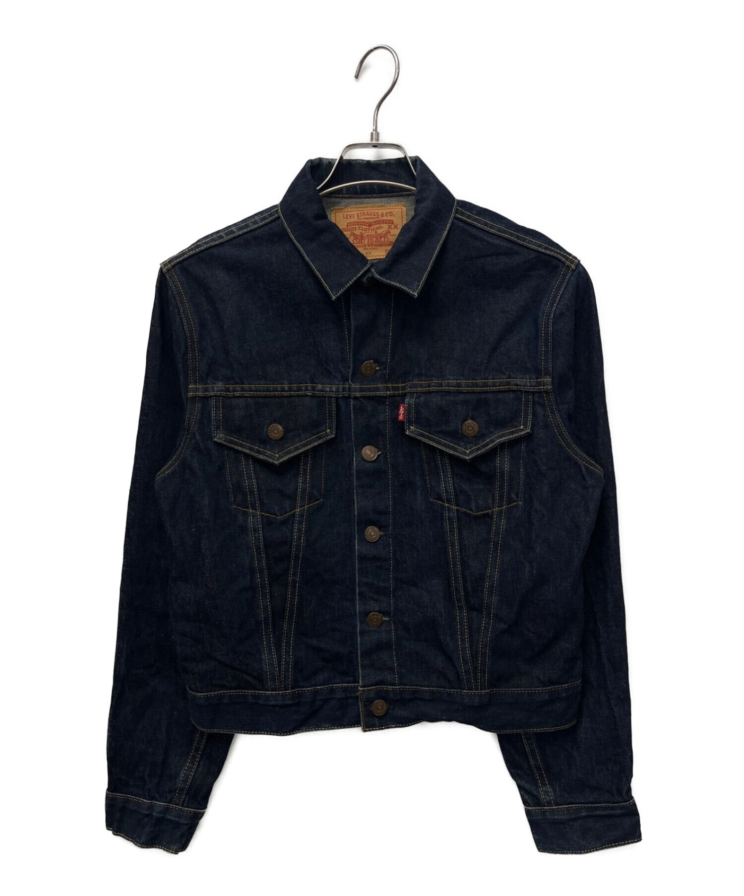 中古・古着通販】LEVI'S (リーバイス) デニムジャケット インディゴ