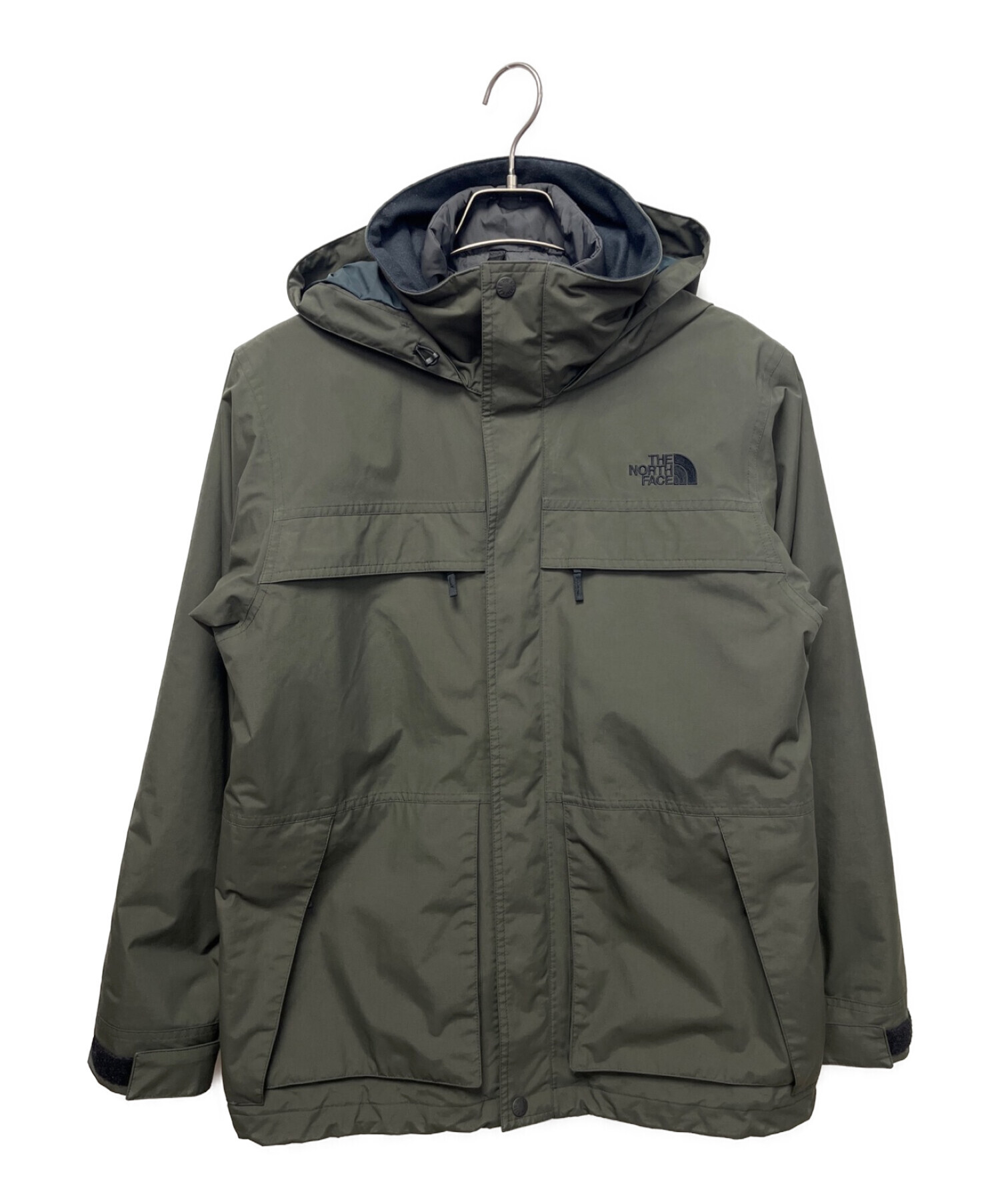 THE NORTH FACE (ザ ノース フェイス) マカルトリクライメイトジャケット オリーブ サイズ:M