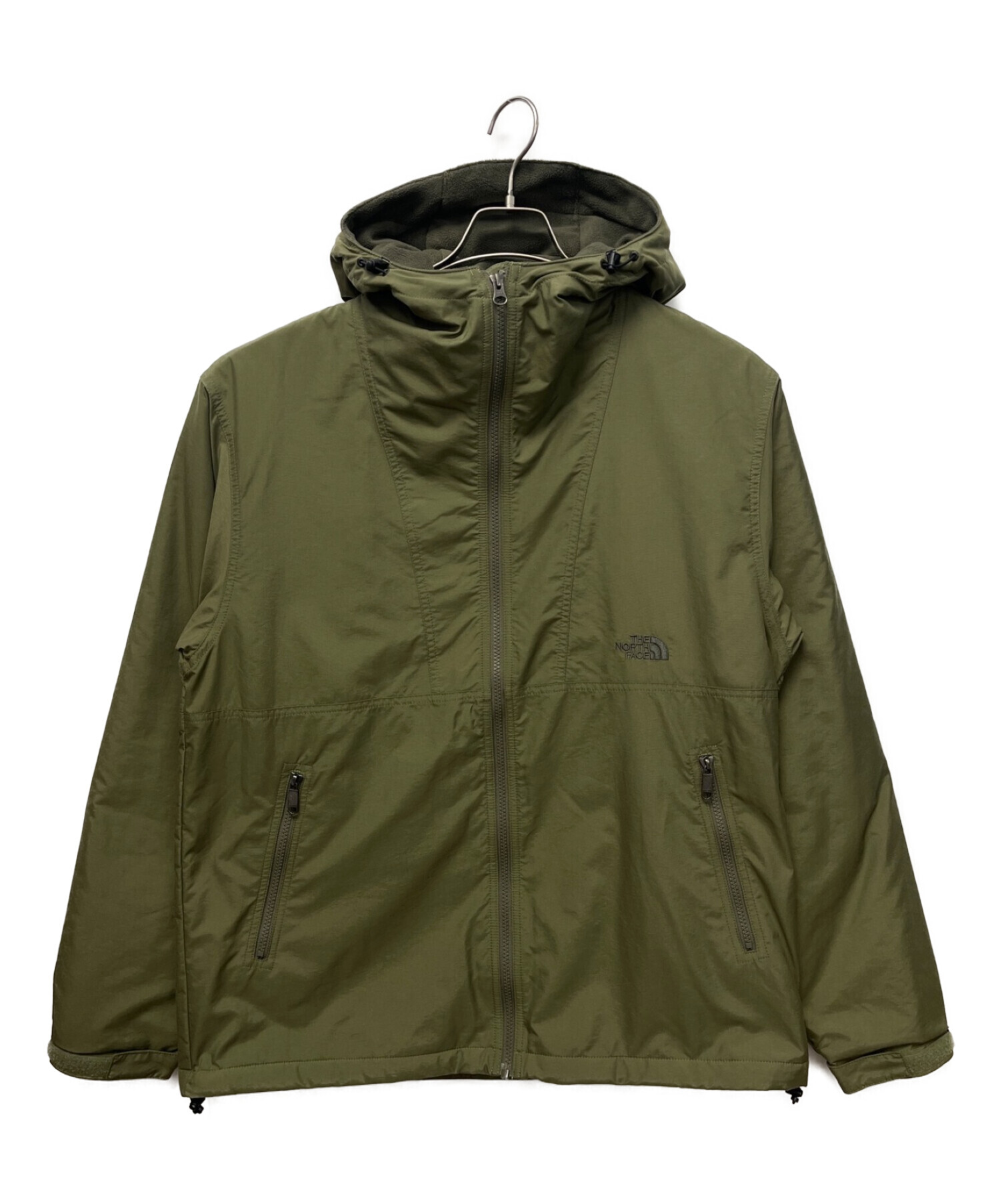 THE NORTH FACE (ザ ノース フェイス) コンパクトノマドジャケット オリーブ サイズ:XL