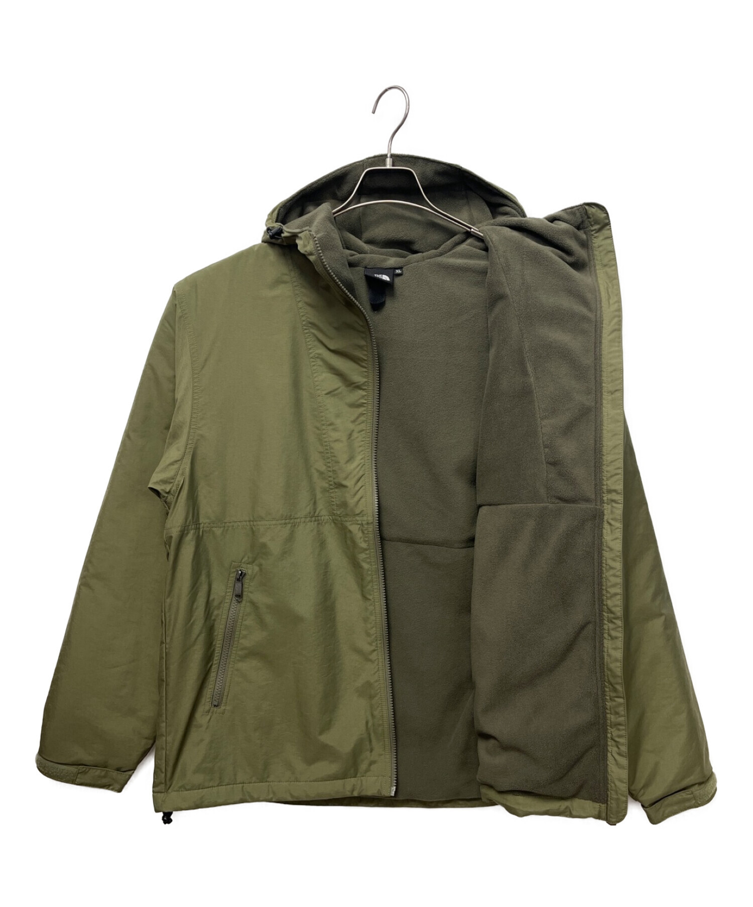 THE NORTH FACE (ザ ノース フェイス) コンパクトノマドジャケット オリーブ サイズ:XL