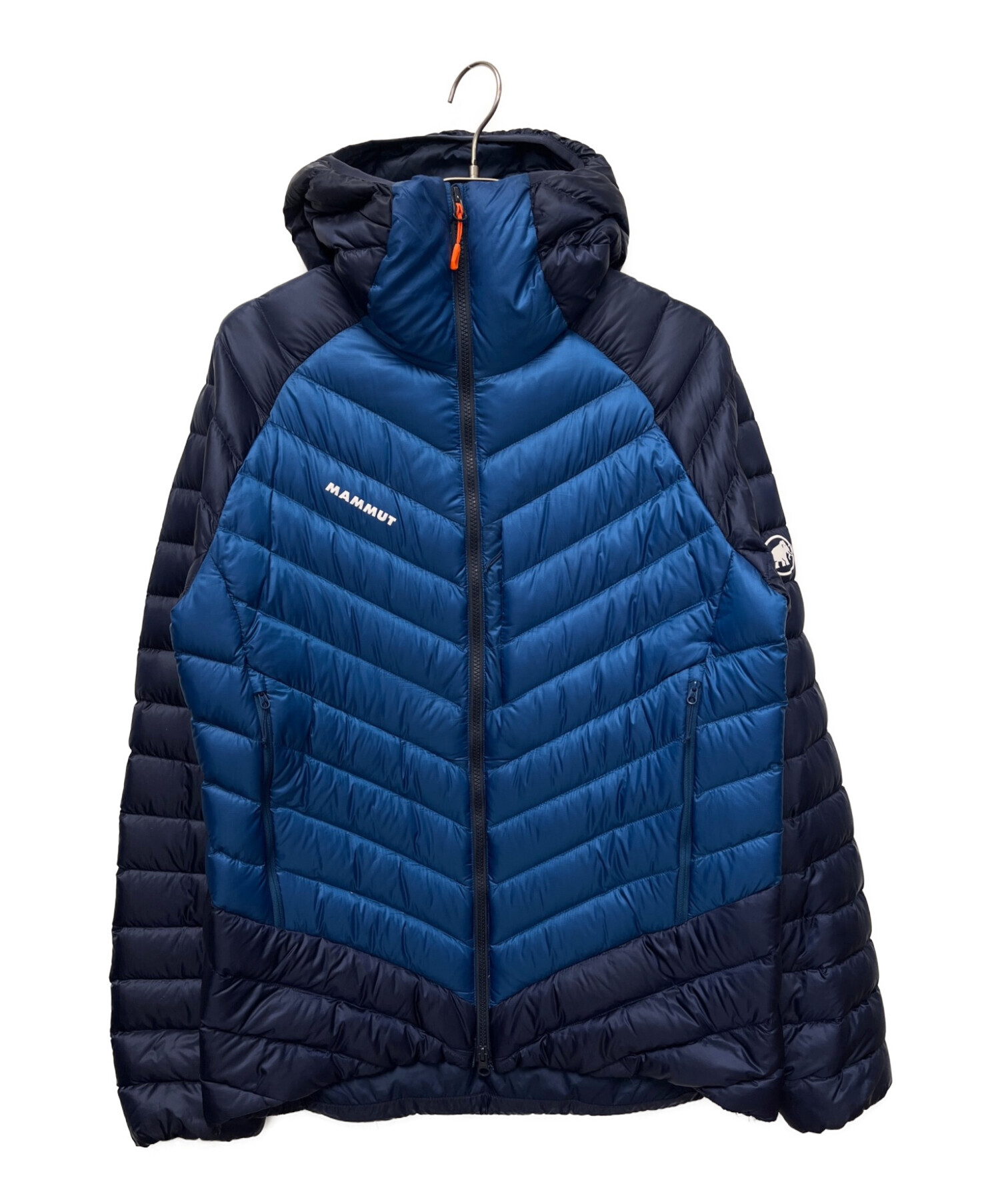 MAMMUT (マムート) ブロードピークINフーデッドジャケット ブルー サイズ:XL