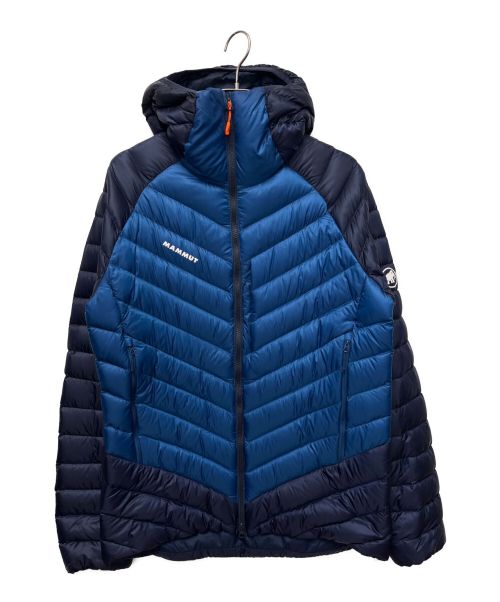 【中古・古着通販】MAMMUT (マムート) ブロードピークINフーデッドジャケット ブルー サイズ:XL｜ブランド・古着通販  トレファク公式【TREFAC FASHION】スマホサイト