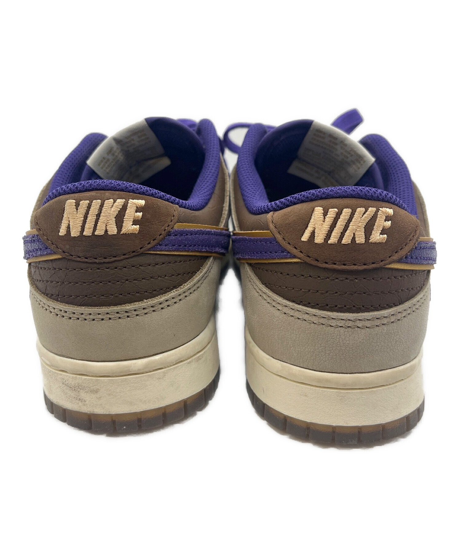 中古・古着通販】NIKE (ナイキ) スニーカー ベージュ×ブラウン サイズ