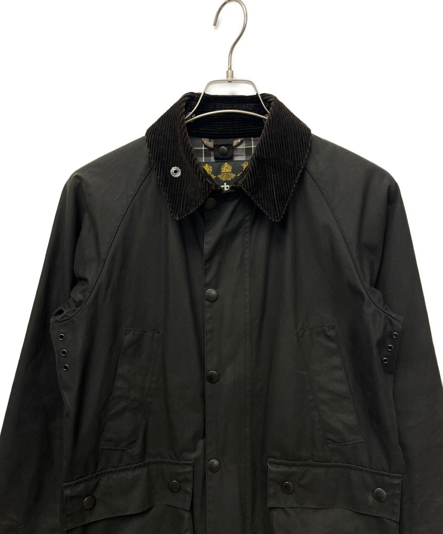 中古・古着通販】Barbour (バブアー) オイルドジャケット ブラック