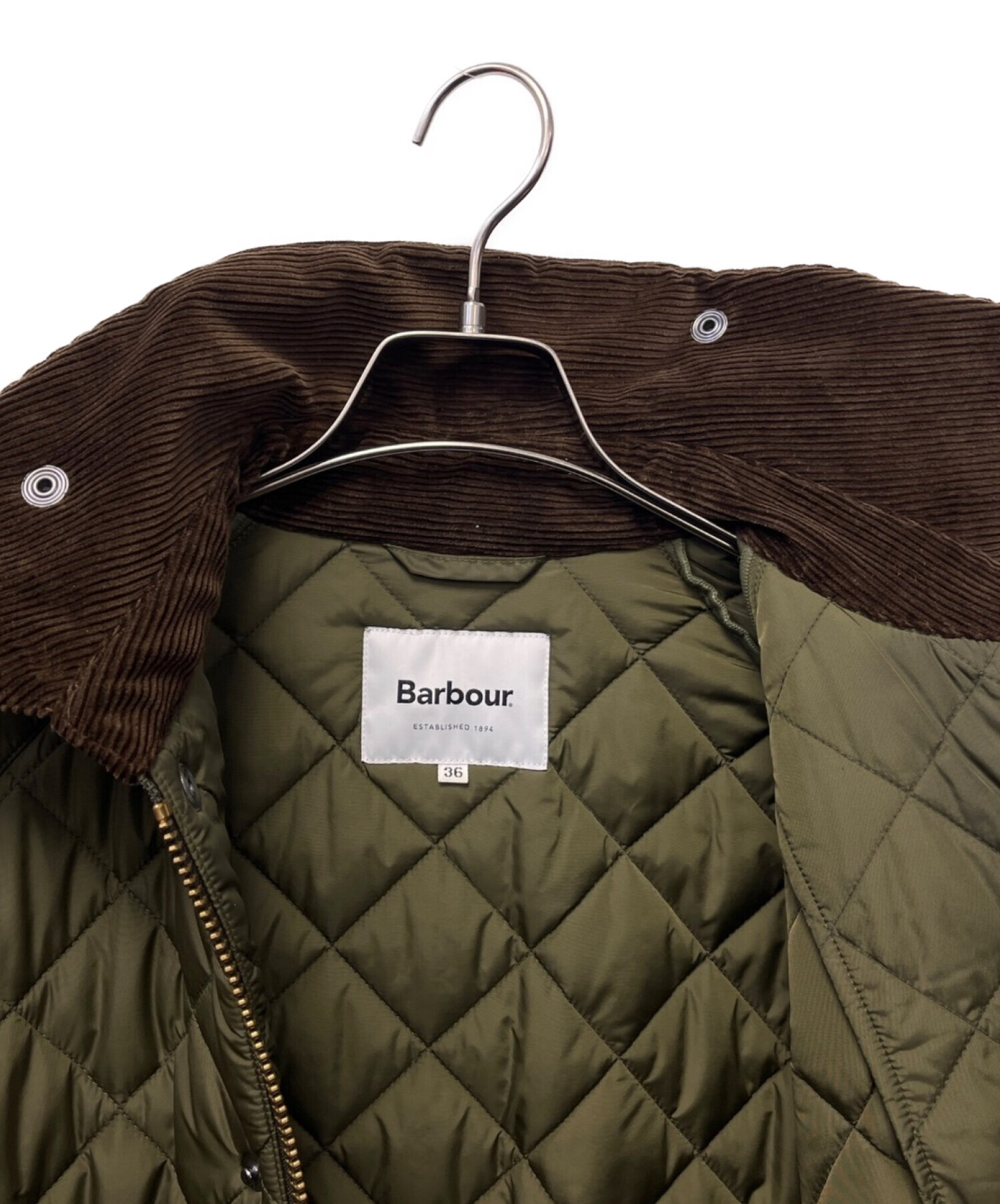 JOU【Barbour/バブアー】BURGHLEY QUILT：キルティングコート◆