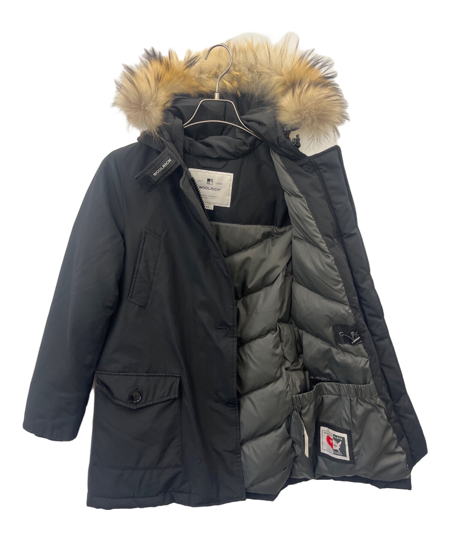 中古・古着通販】WOOLRICH (ウールリッチ) ダウンジャケット ブラック サイズ:XS｜ブランド・古着通販 トレファク公式【TREFAC  FASHION】スマホサイト