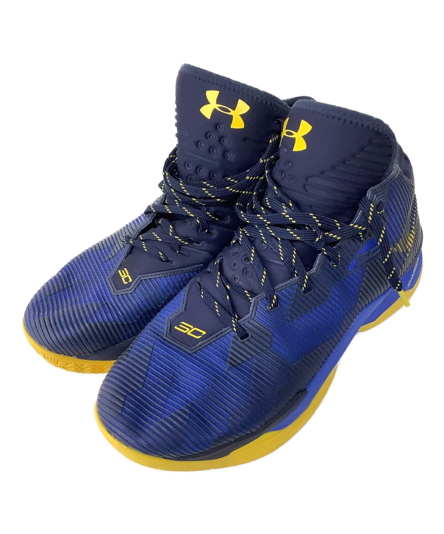 UNDER ARMOUR (アンダーアーマー) バスケットシューズ ブルー サイズ:29.5cm