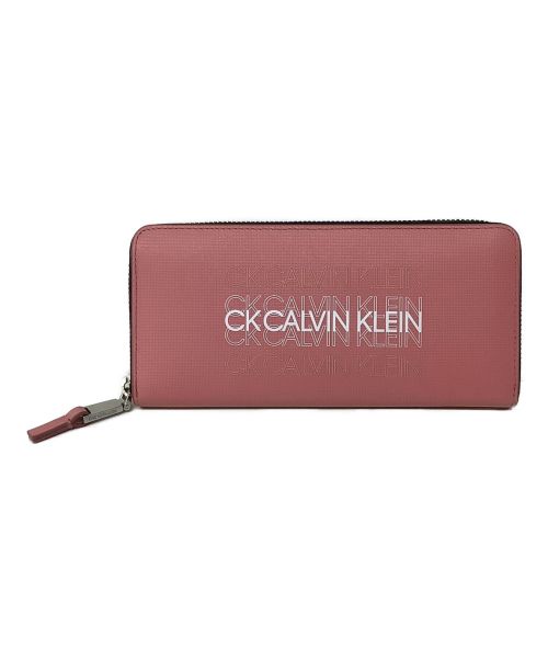 中古・古着通販】Calvin Klein (カルバンクライン) 長財布 ピンク