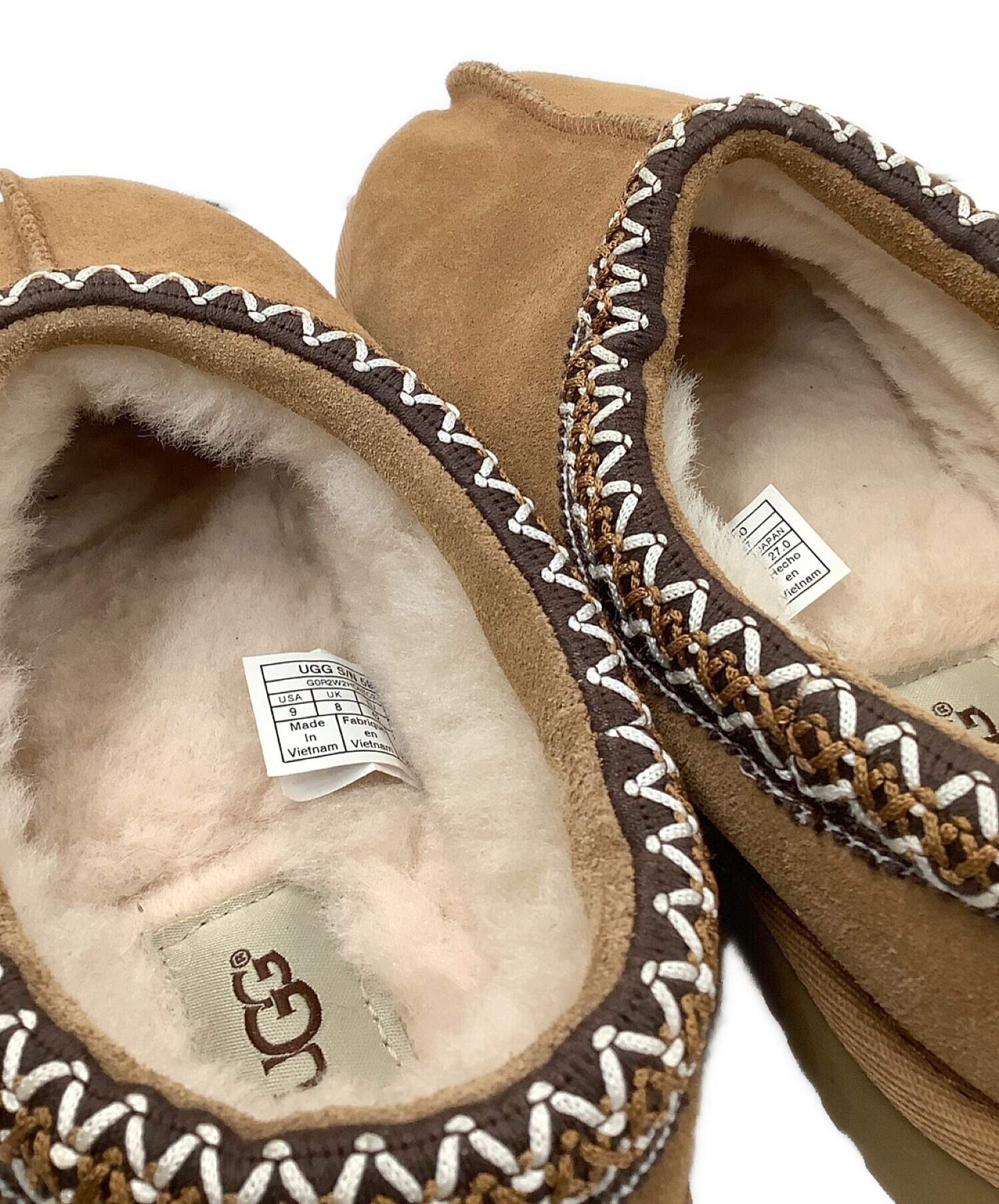 UGG (アグ) スリッポン ブラウン サイズ:27cm