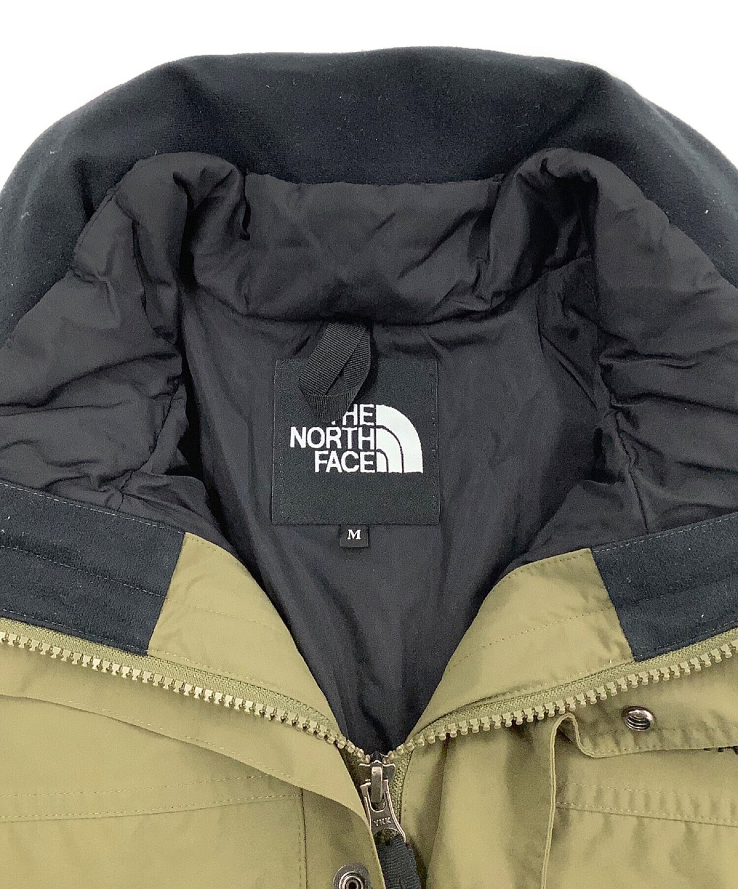 THE NORTH FACE (ザ ノース フェイス) マカルトリクライメートジャケット カーキ サイズ:M