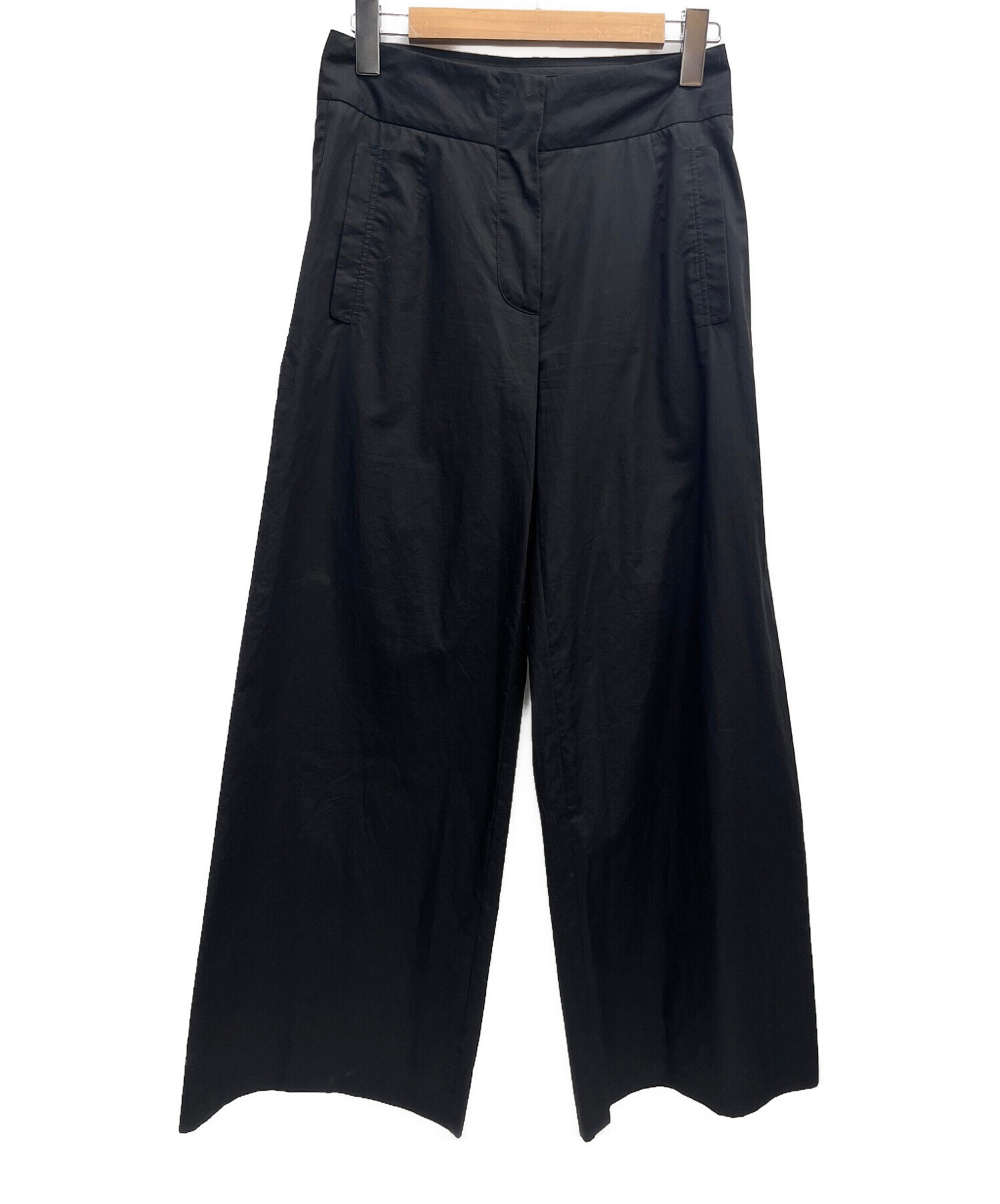 中古・古着通販】Y-3 (ワイスリー) ワイドパンツ ブラック サイズ:XS