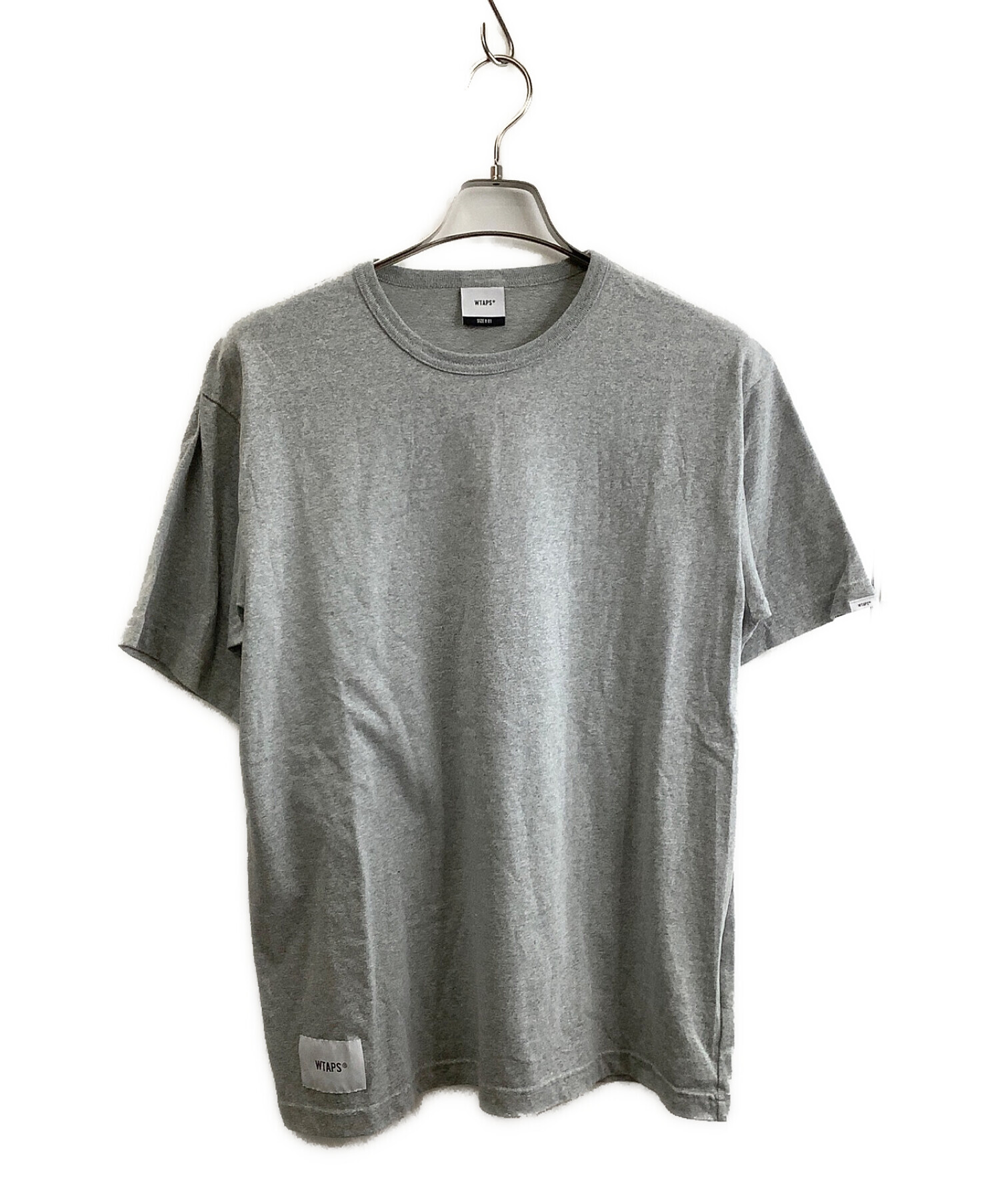 WTAPS ダブルタップス Tシャツ・カットソー -(XL位) グレー 【古着】-