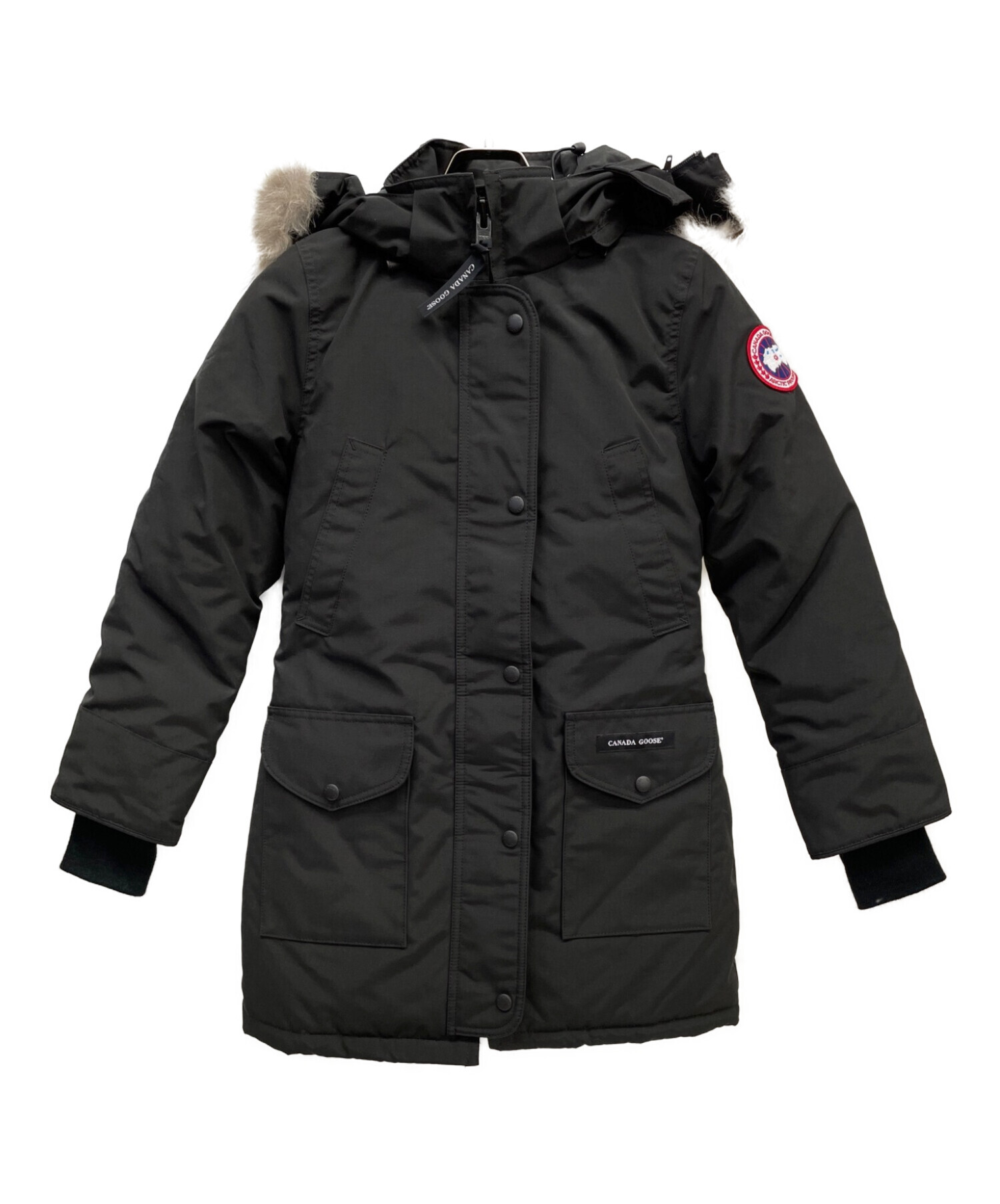 中古・古着通販】CANADA GOOSE (カナダグース) ダウンコート ブラック