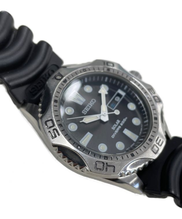 100%新品新品セイコー『プロスペックス ダイバー スキューバ』V158-0AE0 2次電池交換済　メンズ腕時計 Professional プロスペックス