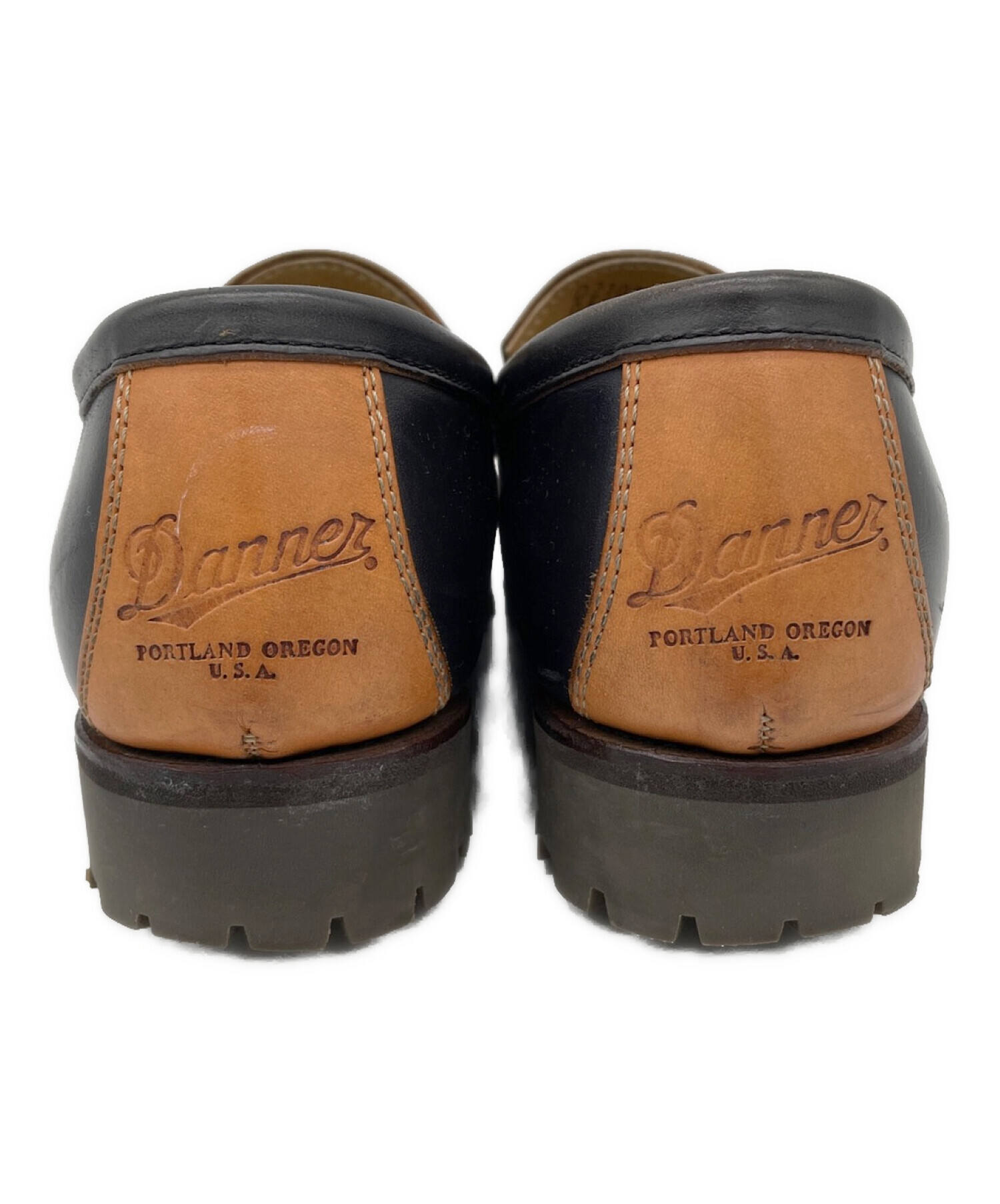 Danner (ダナー) ラギット ビーフ ローファー ネイビー サイズ:6 1/2