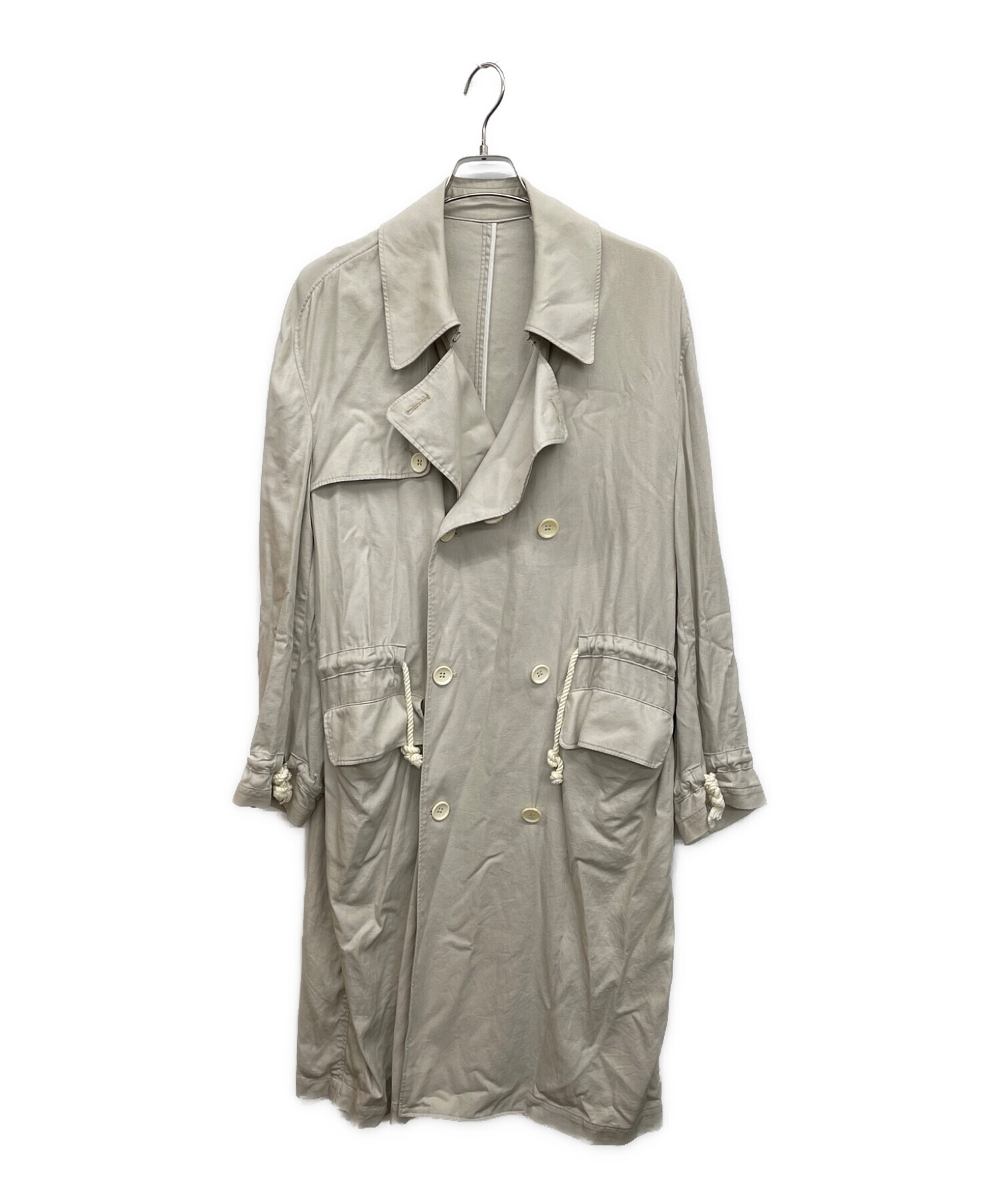 Name. (ネーム) DRAWSTRINGS TRENCH COAT ベージュ