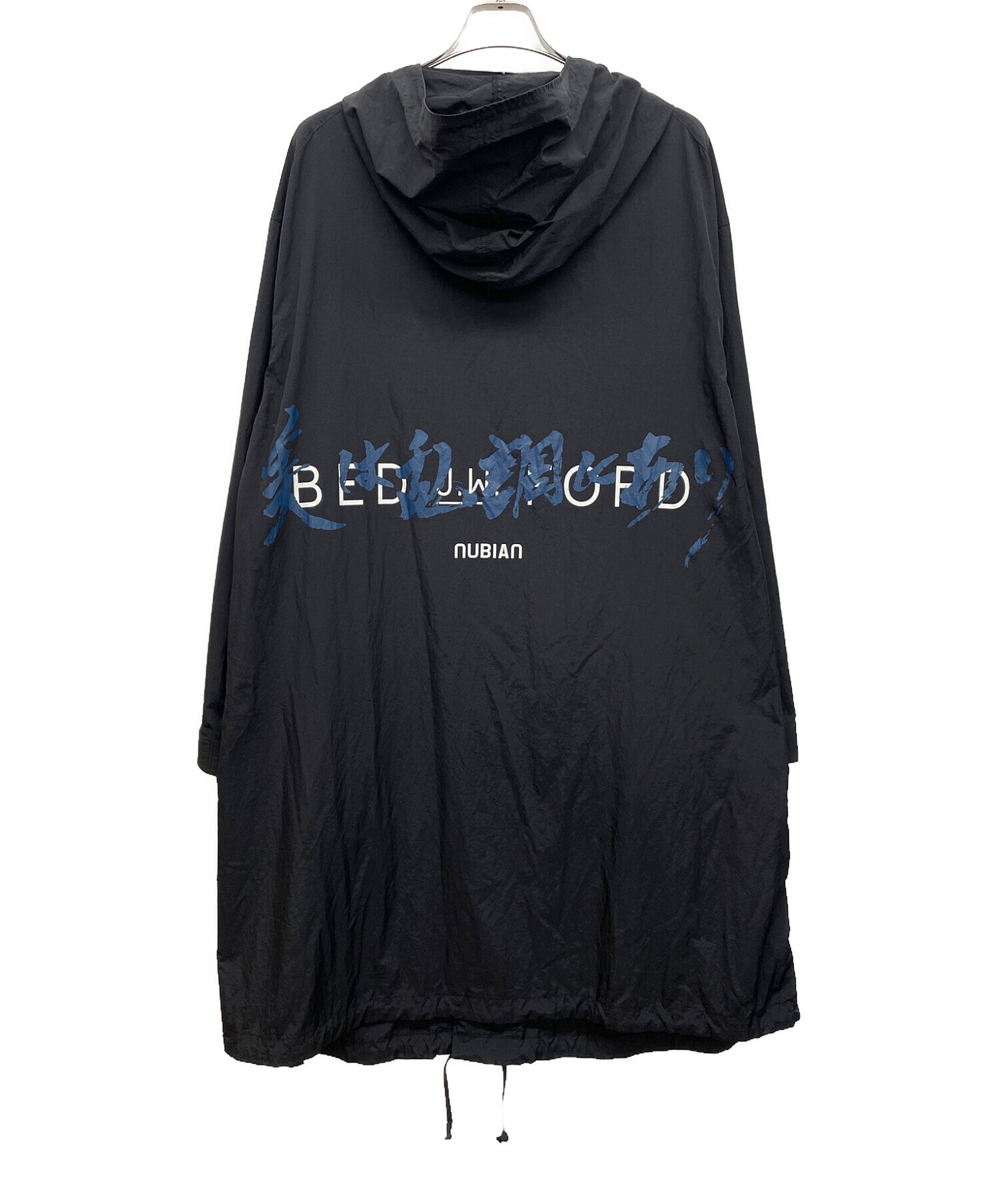 中古・古着通販】BED J.W. FORD × NUBIAN (ベッドフォード×ヌビアン) ナイロンコート ブラック サイズ:SIZE 1｜ブランド・古着通販  トレファク公式【TREFAC FASHION】スマホサイト