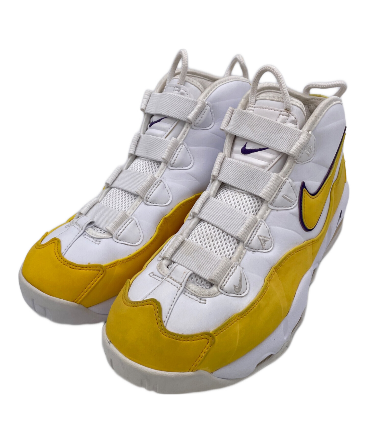 中古・古着通販】NIKE (ナイキ) AIR MAX UPTEMPO 95 ホワイト×イエロー サイズ:27㎝｜ブランド・古着通販  トレファク公式【TREFAC FASHION】スマホサイト