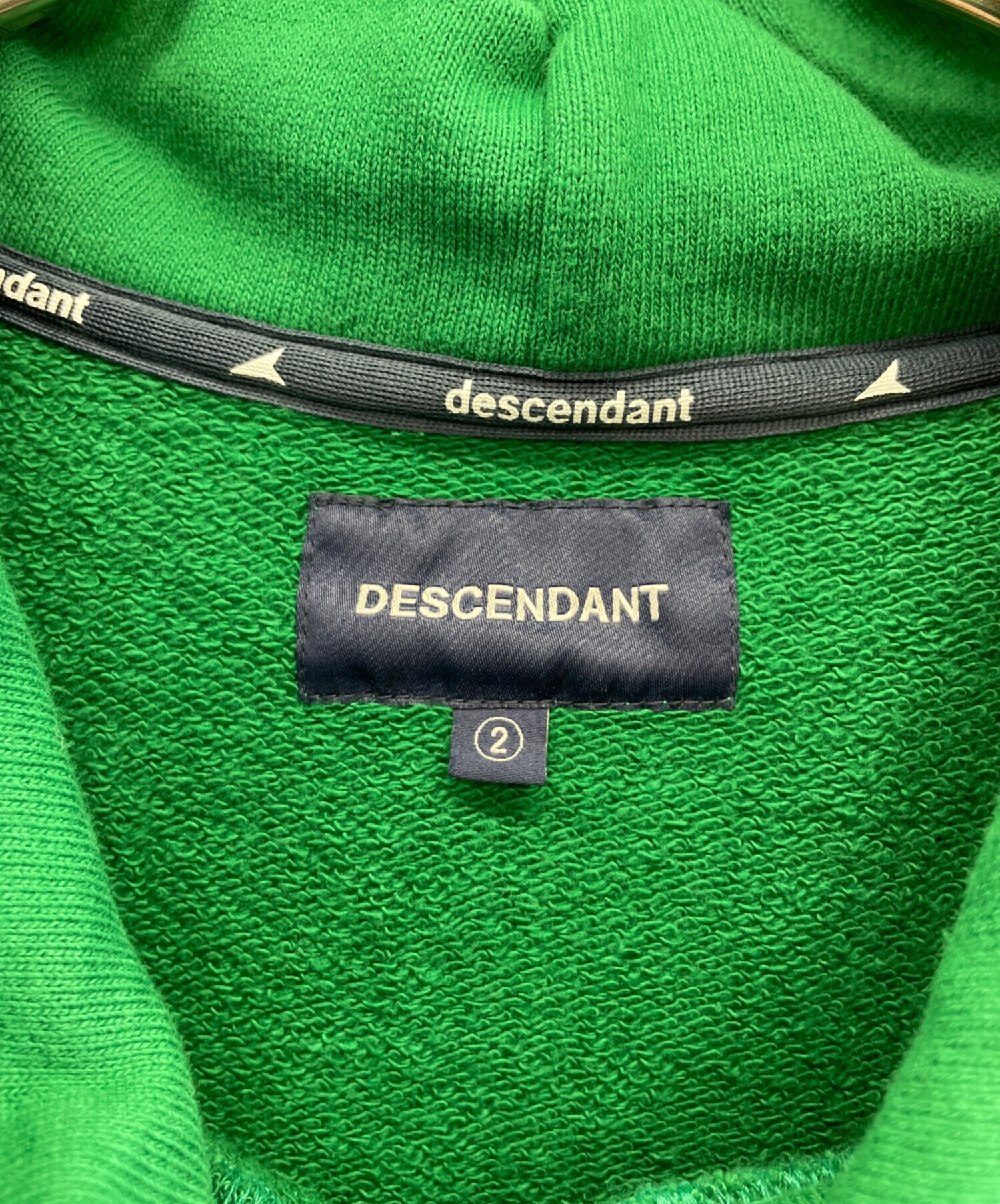 DESCENDANT (ディセンダント) プルオーバーパーカー サイズ:2