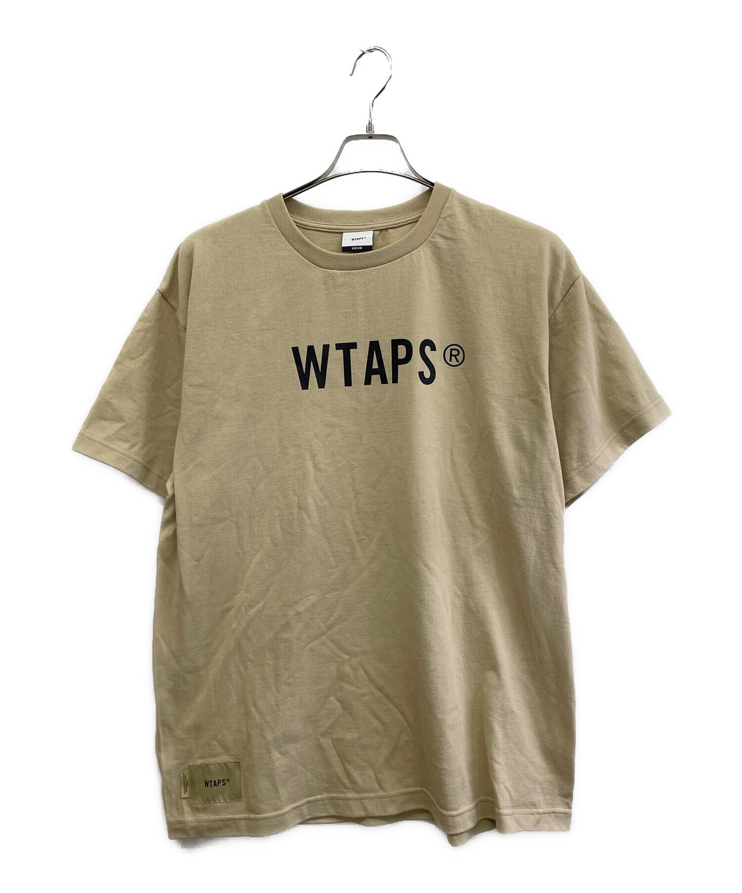 中古・古着通販】WTAPS (ダブルタップス) Tシャツ ベージュ サイズ:x01｜ブランド・古着通販 トレファク公式【TREFAC  FASHION】スマホサイト