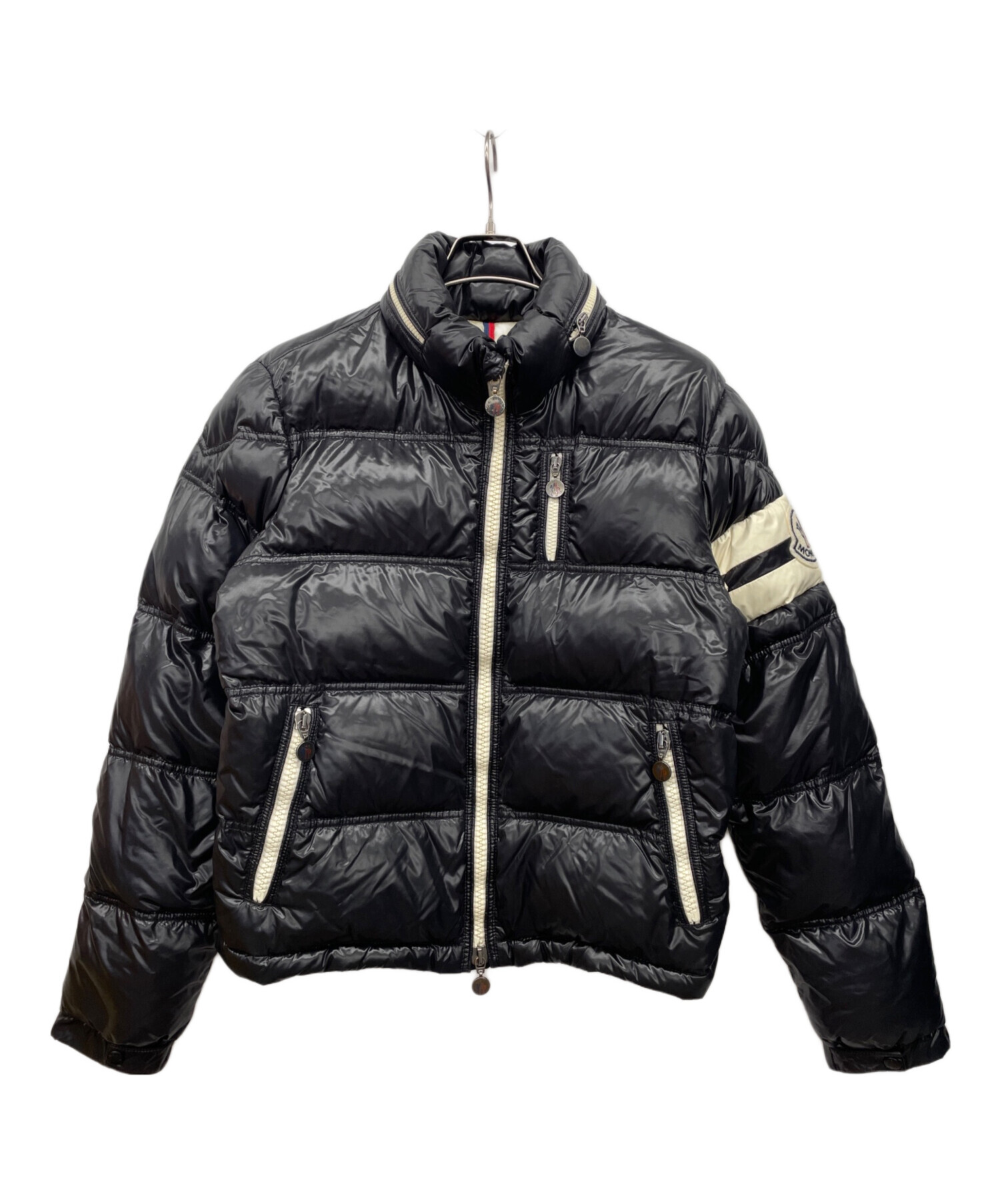 中古・古着通販】MONCLER (モンクレール) ダウンジャケット ブラック サイズ:M｜ブランド・古着通販 トレファク公式【TREFAC  FASHION】スマホサイト