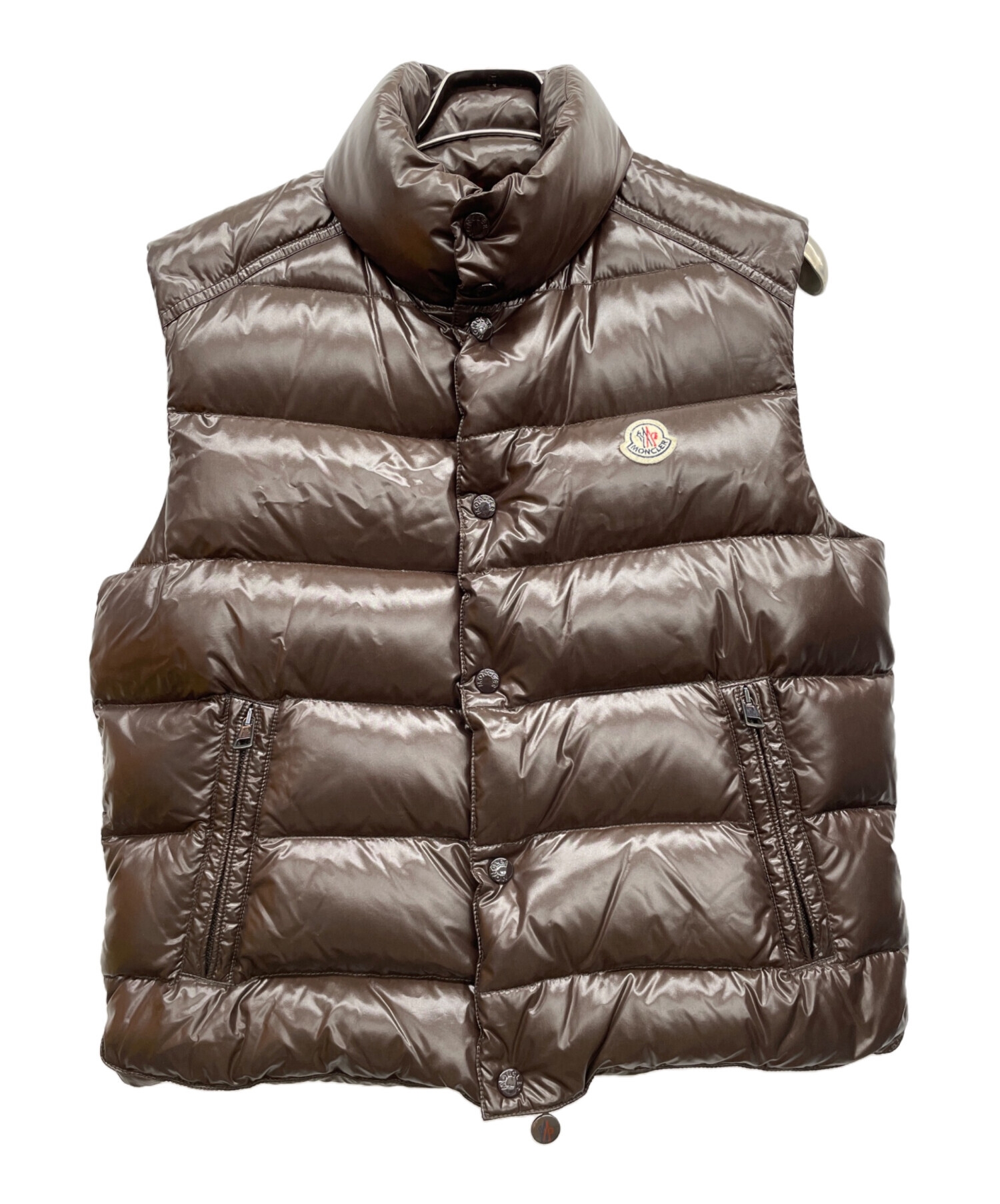 中古・古着通販】MONCLER (モンクレール) ダウンベスト ブラウン サイズ:2｜ブランド・古着通販 トレファク公式【TREFAC  FASHION】スマホサイト