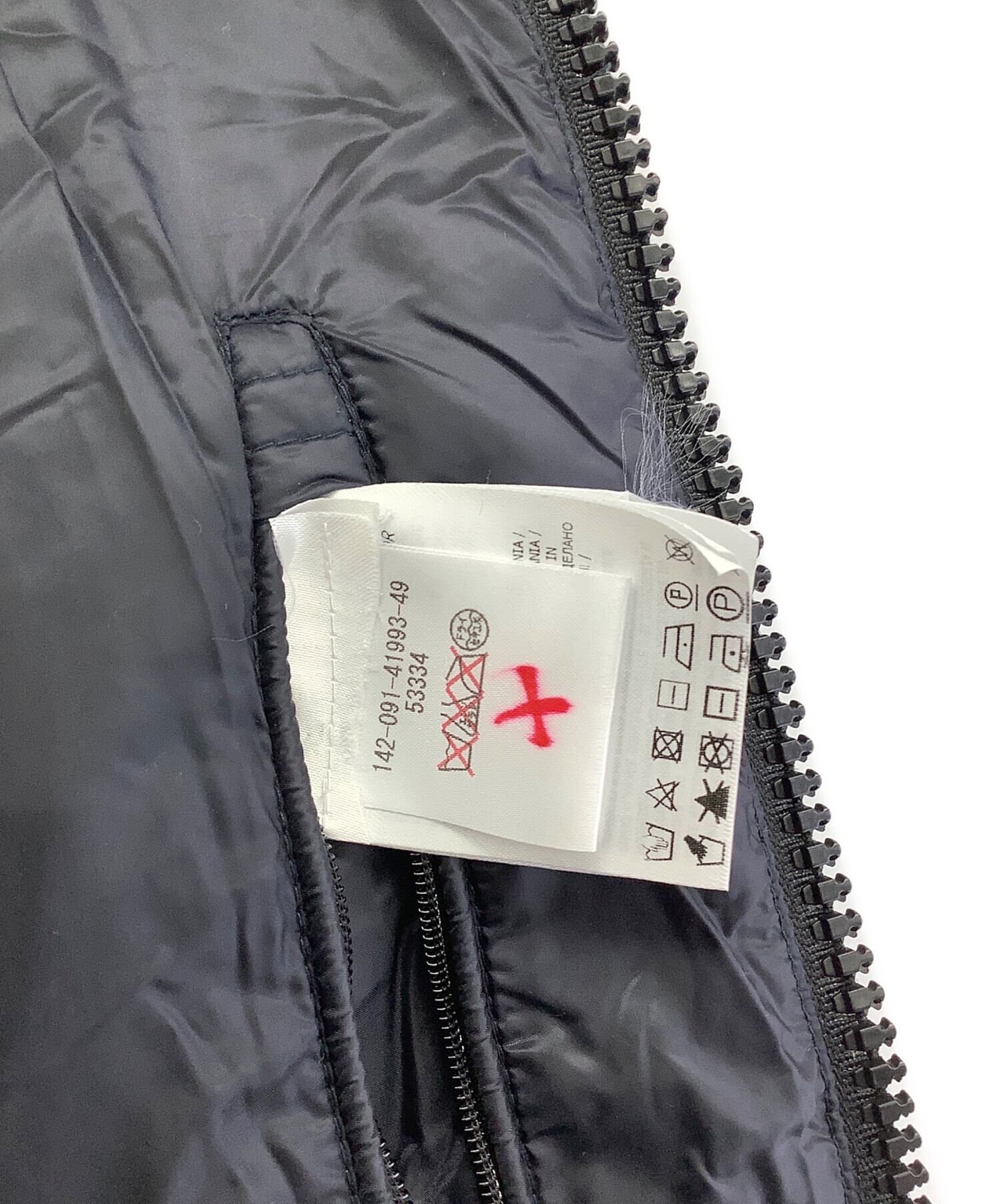 中古・古着通販】MONCLER (モンクレール) ダウンジャケット ネイビー サイズ:1｜ブランド・古着通販 トレファク公式【TREFAC  FASHION】スマホサイト