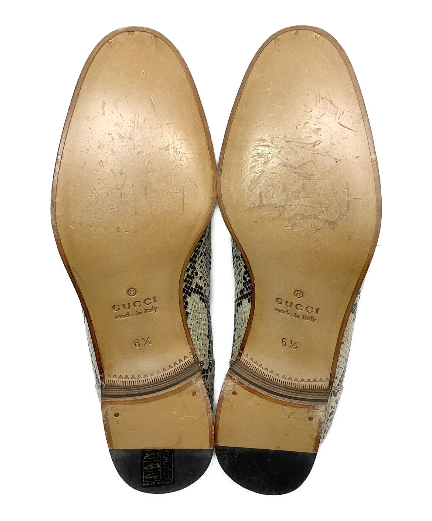 中古・古着通販】GUCCI (グッチ) ローファー サイズ:6 1/2｜ブランド