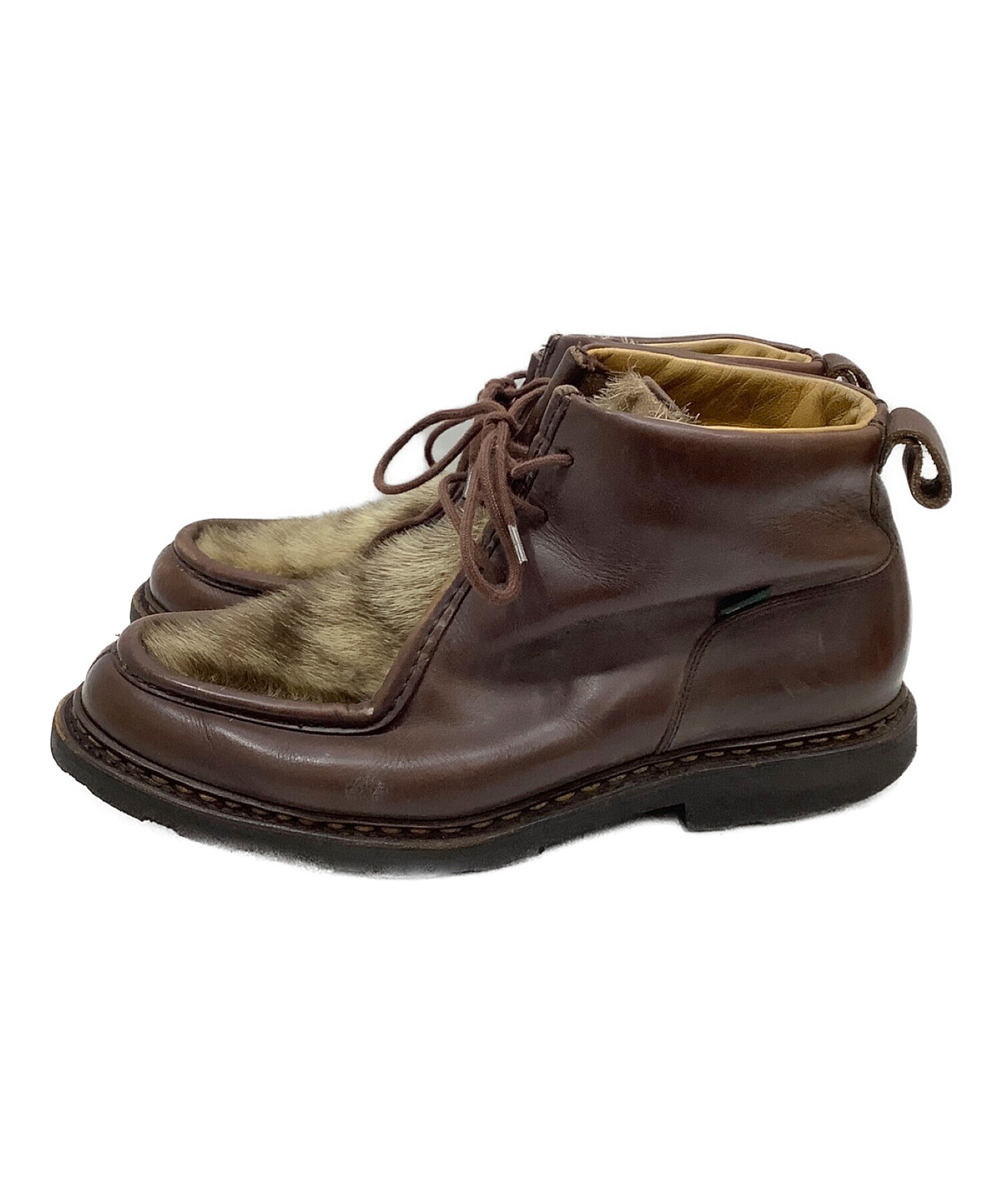 中古・古着通販】PARABOOT (パラブーツ) チロリアンブーツ ブラウン サイズ:9 1/2｜ブランド・古着通販 トレファク公式【TREFAC  FASHION】スマホサイト