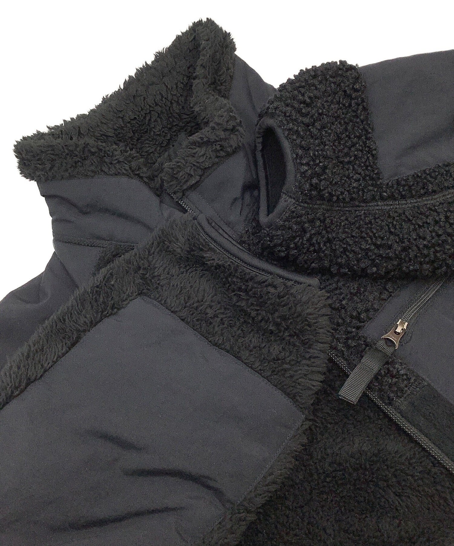 UNIQLO × Engineered Garments (ユニクロ×エンジニアド ガーメンツ) フリースジャケット ブラック サイズ:S
