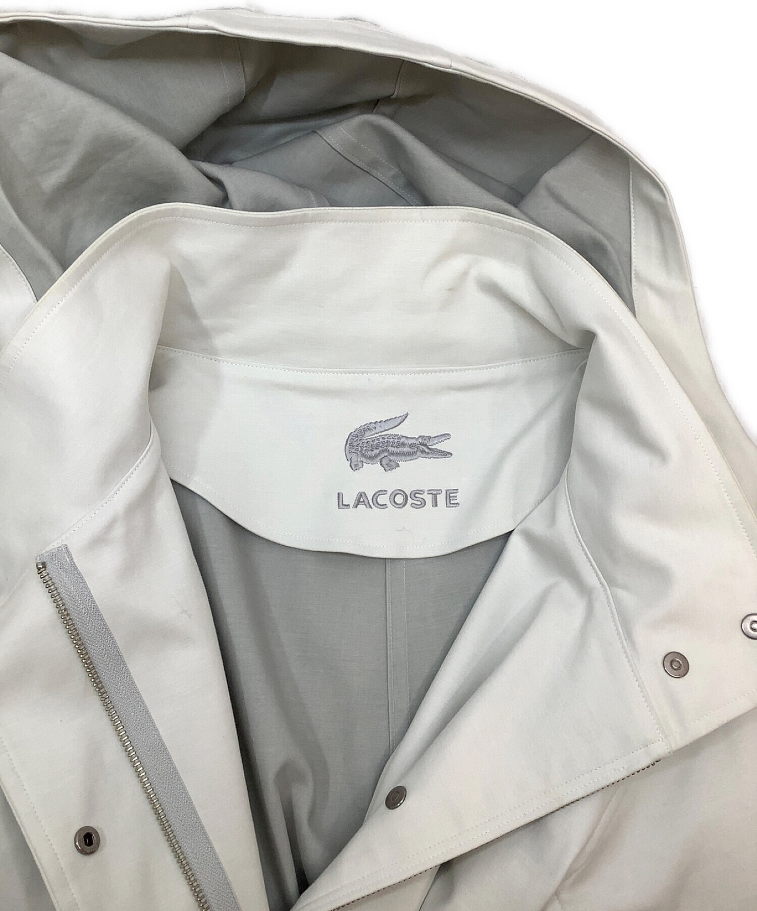 中古・古着通販】LACOSTE (ラコステ) モッズコート グレー サイズ:36｜ブランド・古着通販 トレファク公式【TREFAC  FASHION】スマホサイト