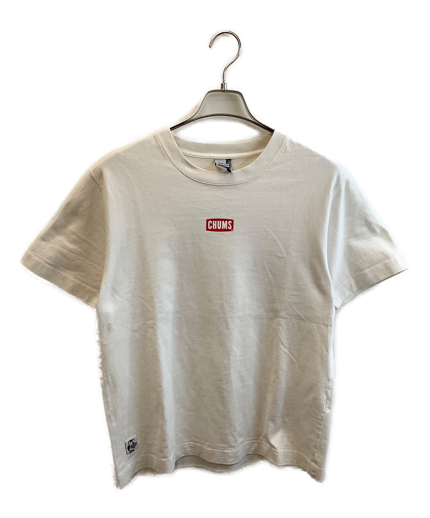 CHUMS (チャムス) ワンポイントTシャツ ホワイト サイズ:S