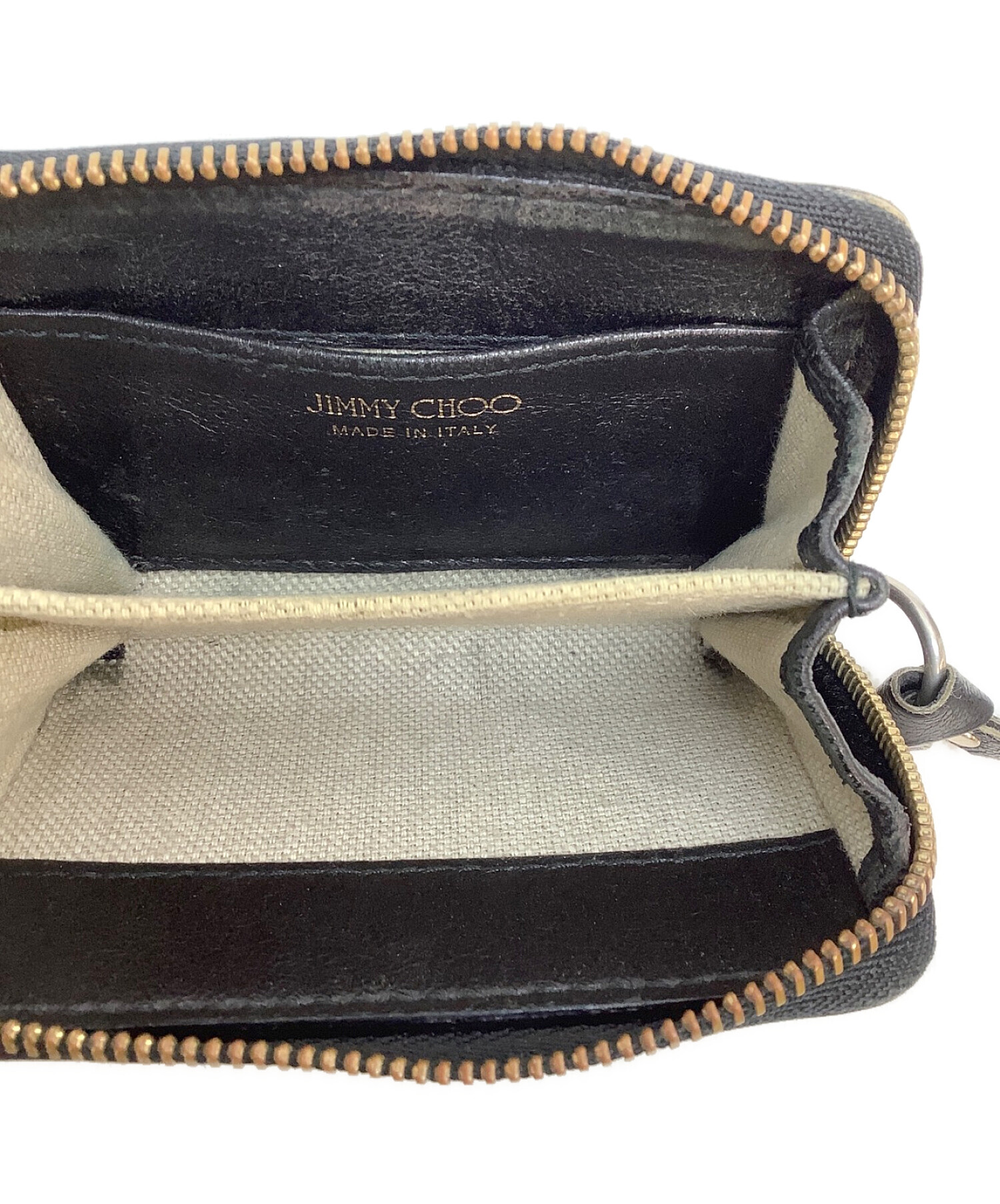 中古・古着通販】JIMMY CHOO (ジミーチュウ) コインケース ブラック