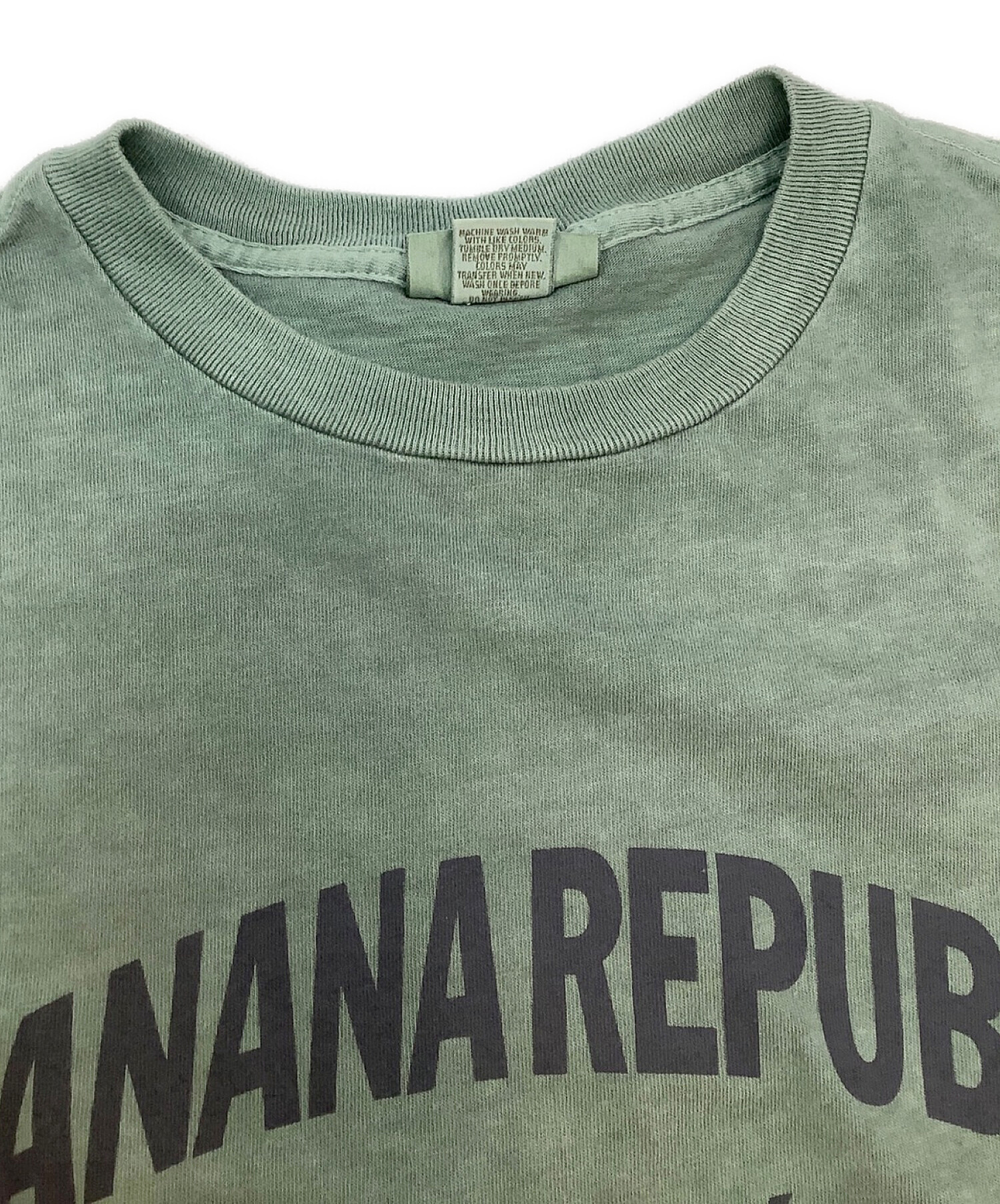 BANANA REPUBLIC (バナナリパブリック) ヴィンテージTシャツ サイズ:S