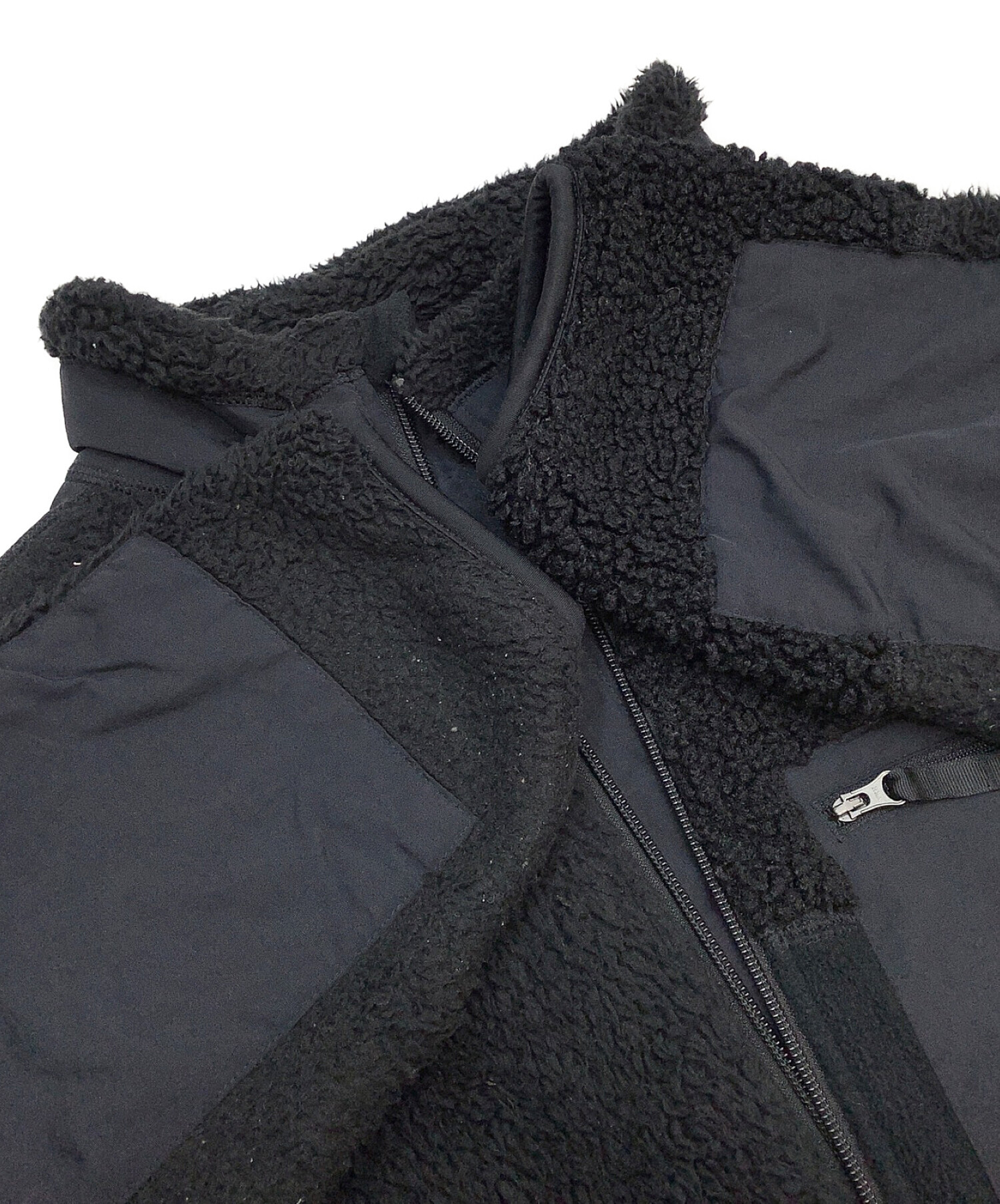 UNIQLO (ユニクロ) Engineered Garments (エンジニアド ガーメンツ) フリースジャケット ブラック サイズ:XL