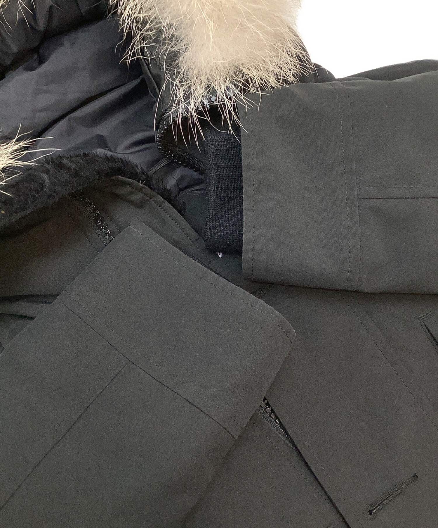 CANADA GOOSE (カナダグース) ジャスパーダウンジャケット ブラック サイズ:S