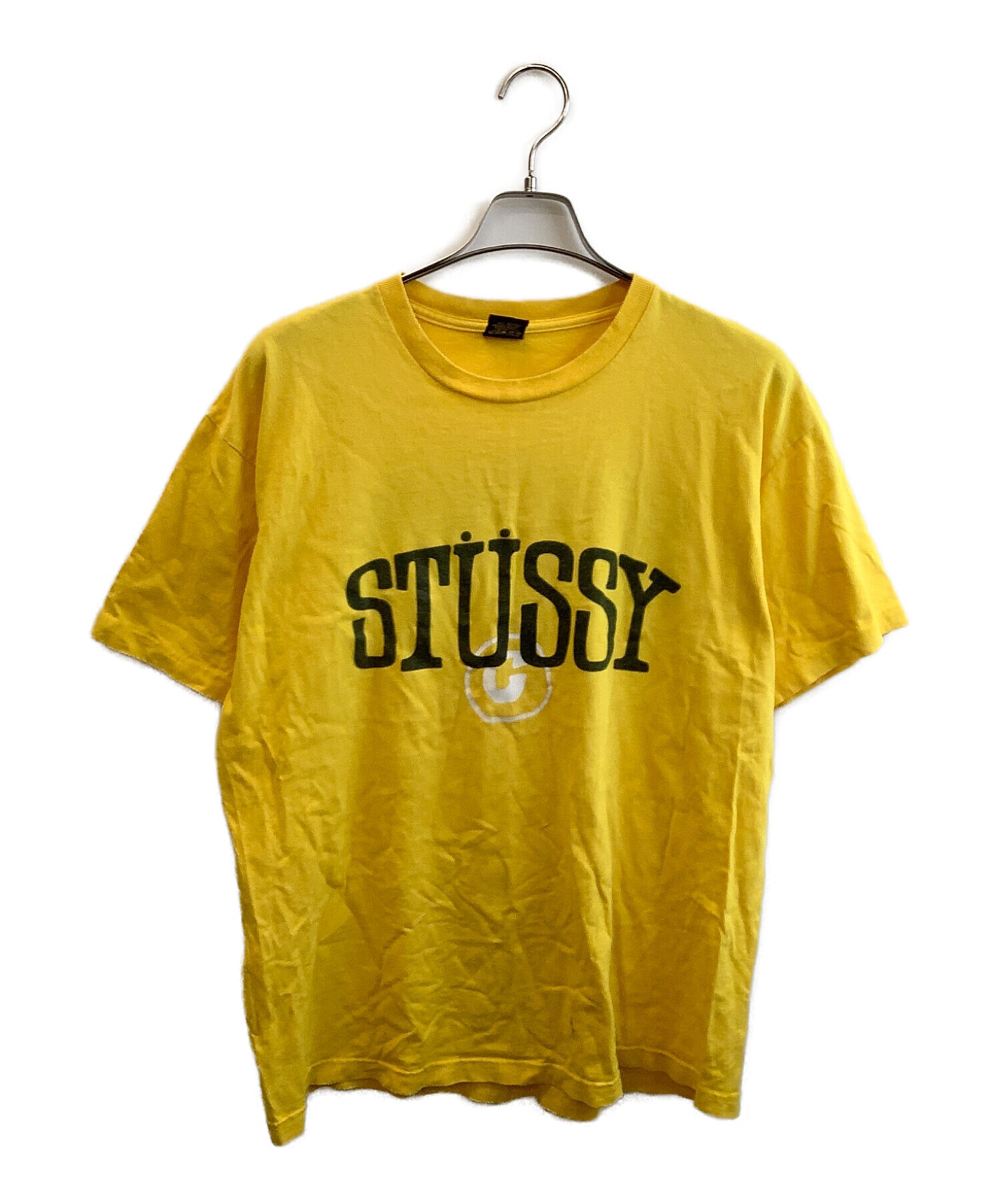 stussy (ステューシー) ヴィンテージTシャツ イエロー サイズ:XL