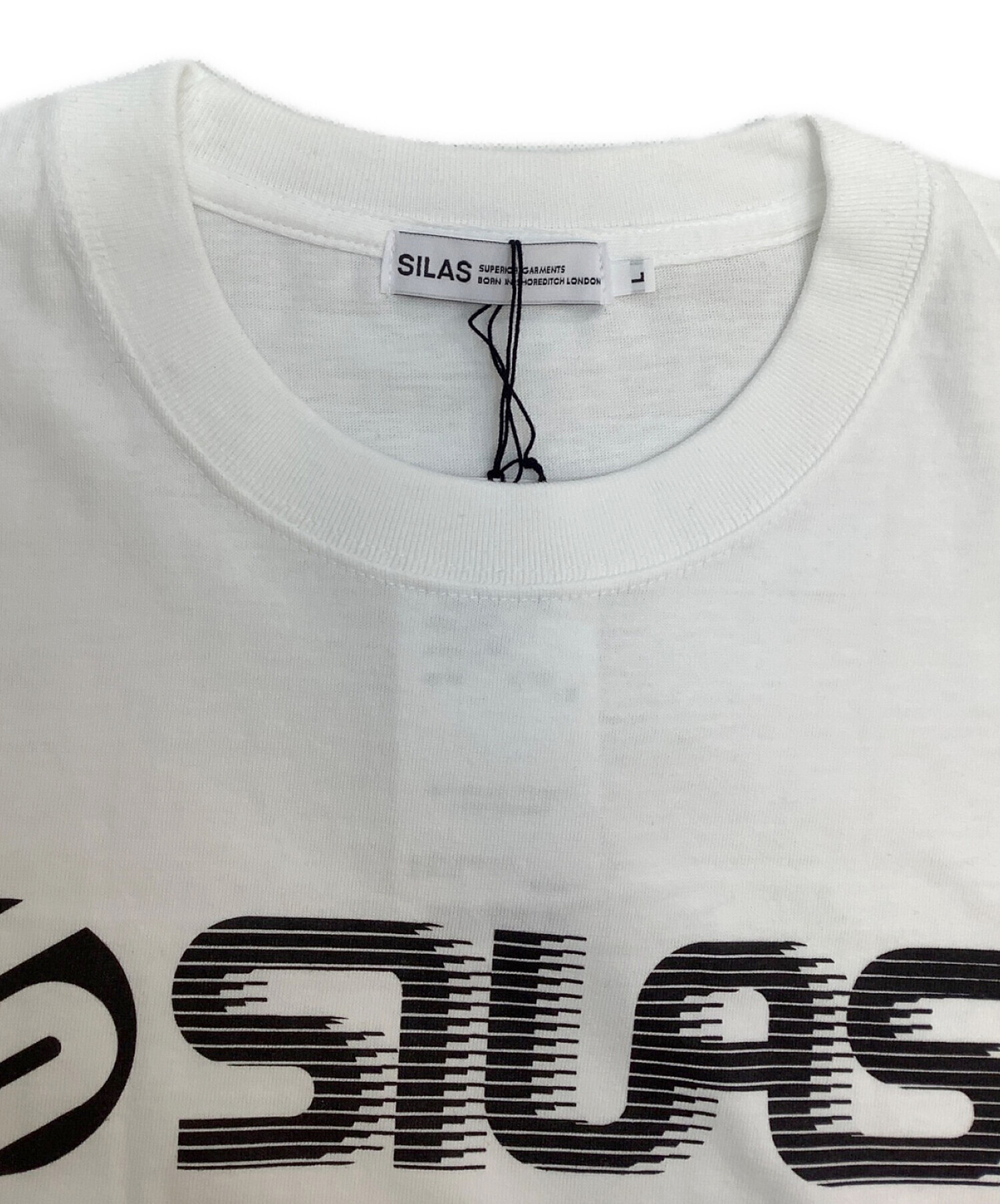 中古・古着通販】SILAS (サイラス) Tシャツ ホワイト サイズ:L 未使用