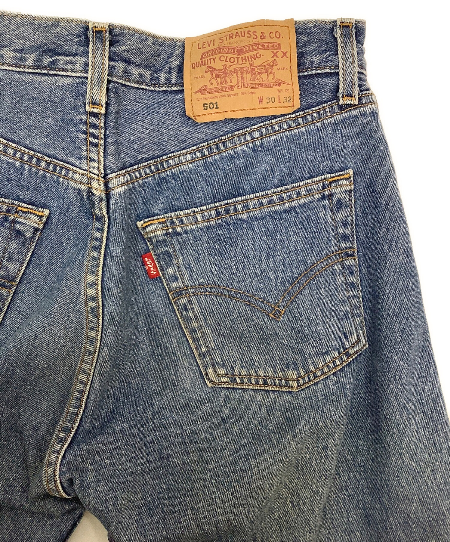 中古・古着通販】LEVI'S (リーバイス) デニムパンツ インディゴ サイズ