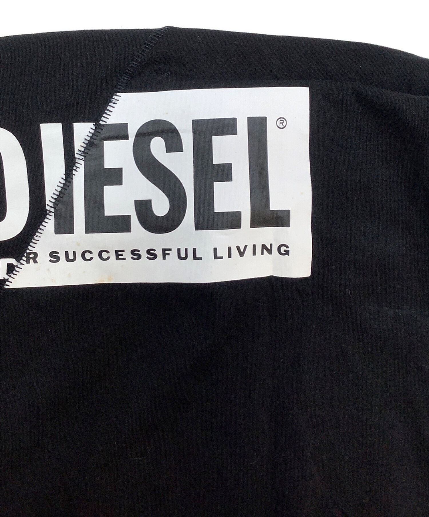 DIESEL (ディーゼル) Tシャツ ブラック サイズ:XL